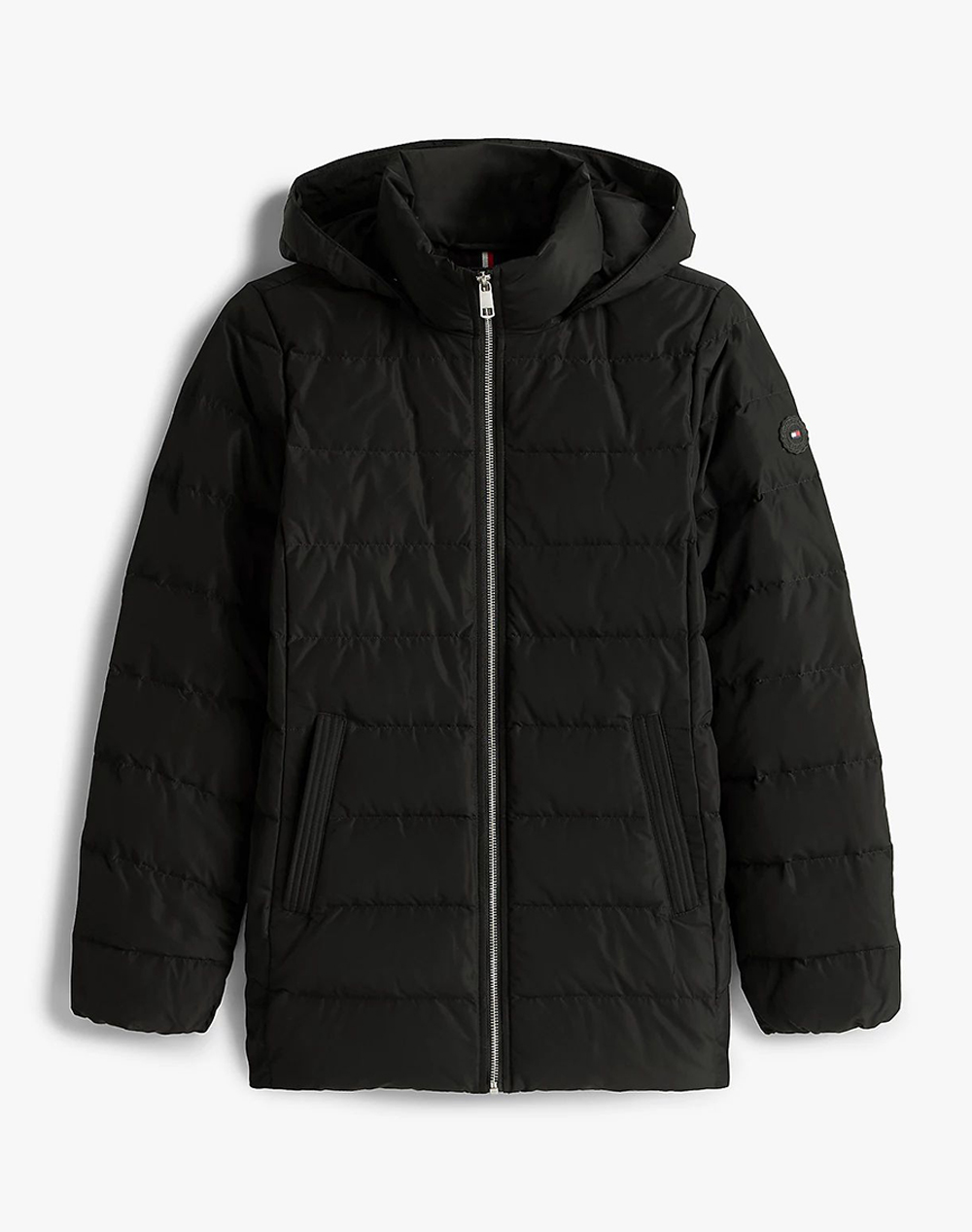 TOMMY HILFIGER MW DOWN SLIM JACKET WITH FUR