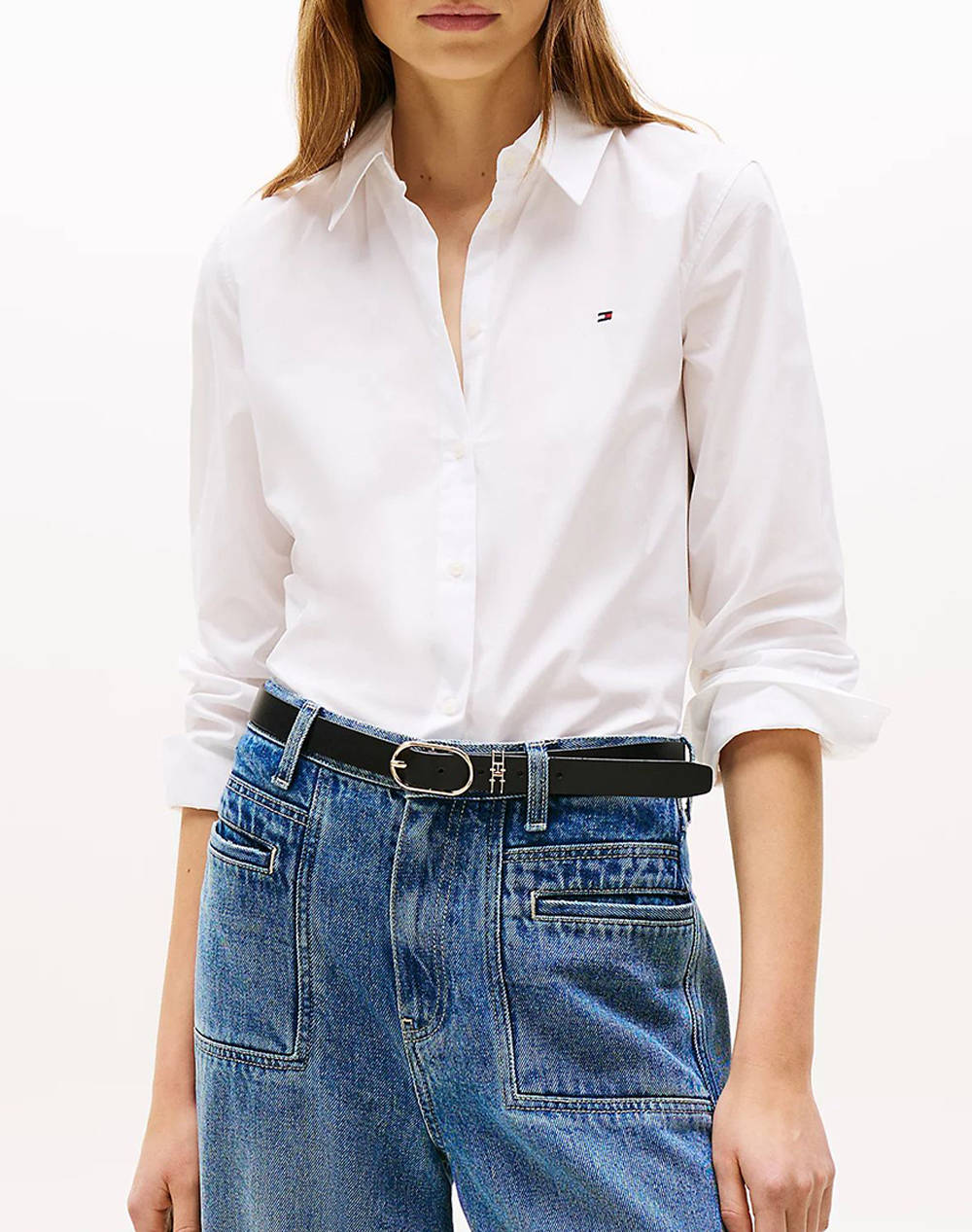 TOMMY HILFIGER NOS STRETCH REGULAR LS SHIRT