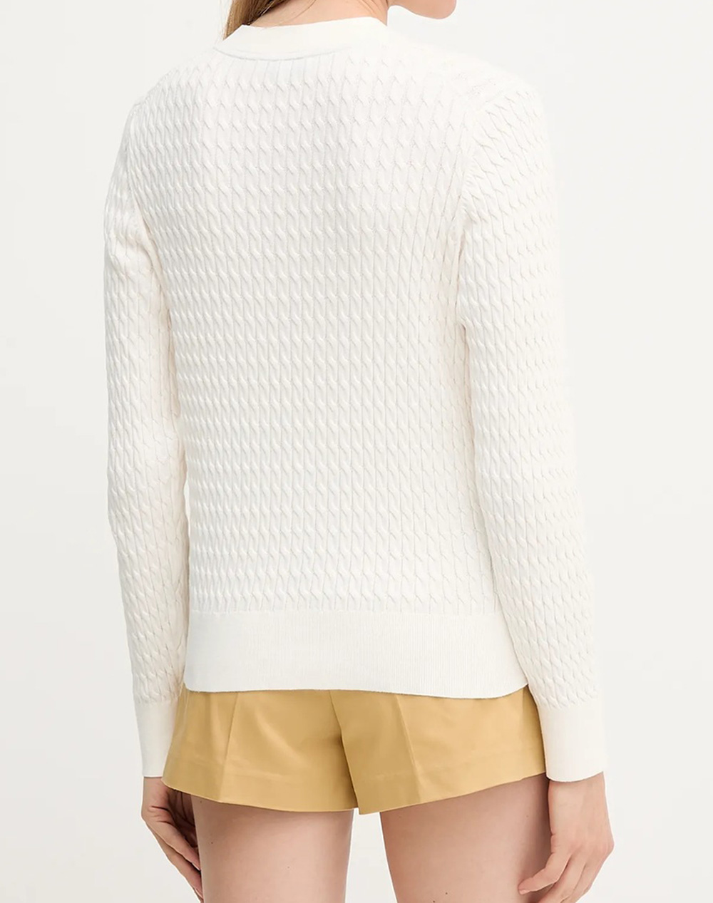 TOMMY HILFIGER CO CABLE C-NK LS SWEATER