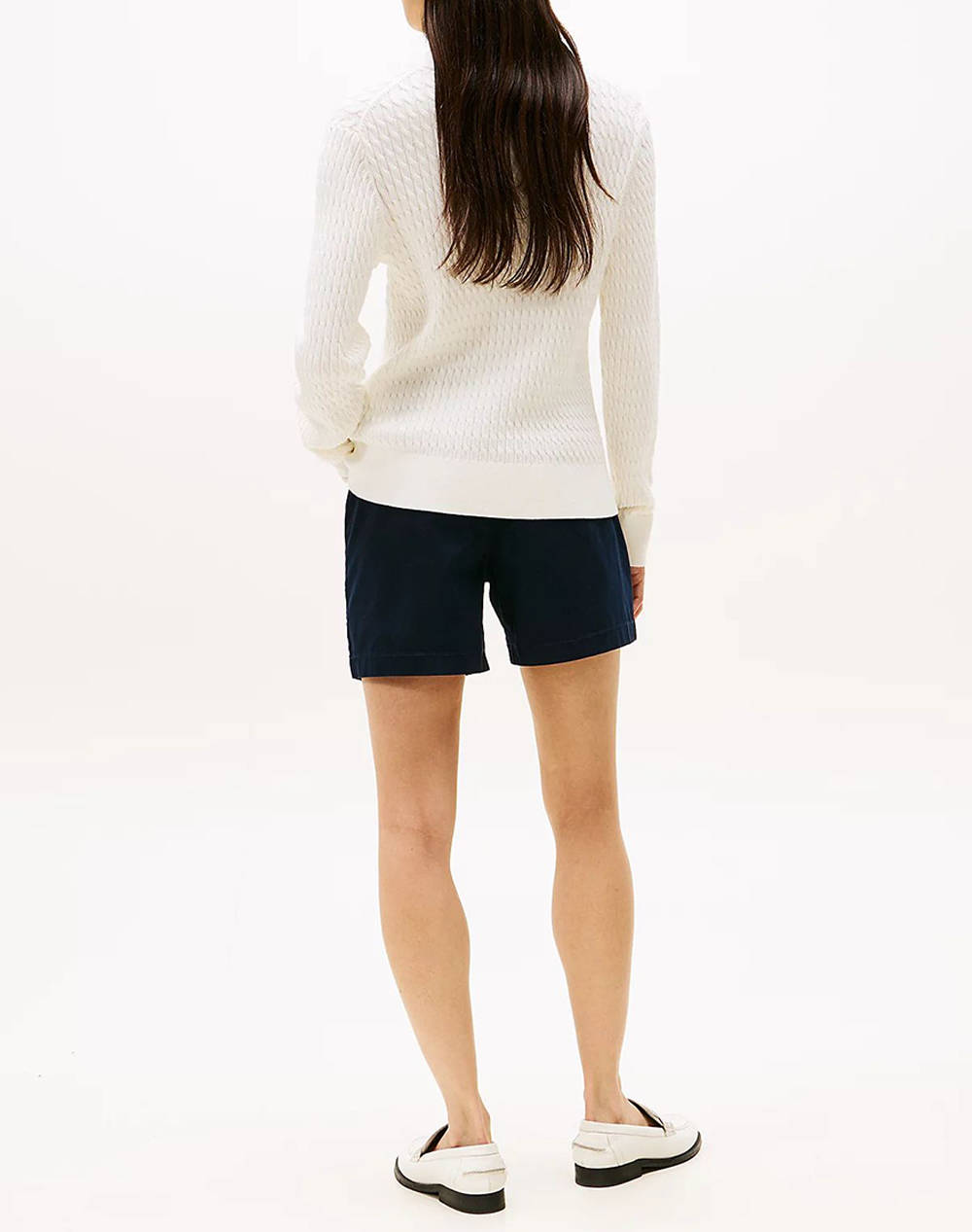 TOMMY HILFIGER CO CABLE C-NK LS SWEATER