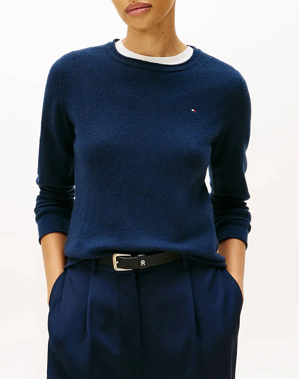 TOMMY HILFIGER SOFT WOOL C-NK SWEATER