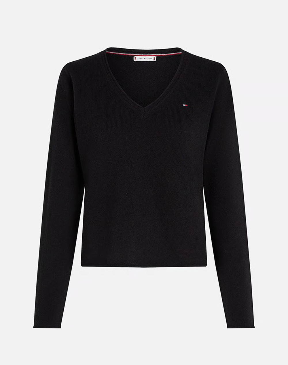 TOMMY HILFIGER SOFT WOOL V-NK SWEATER