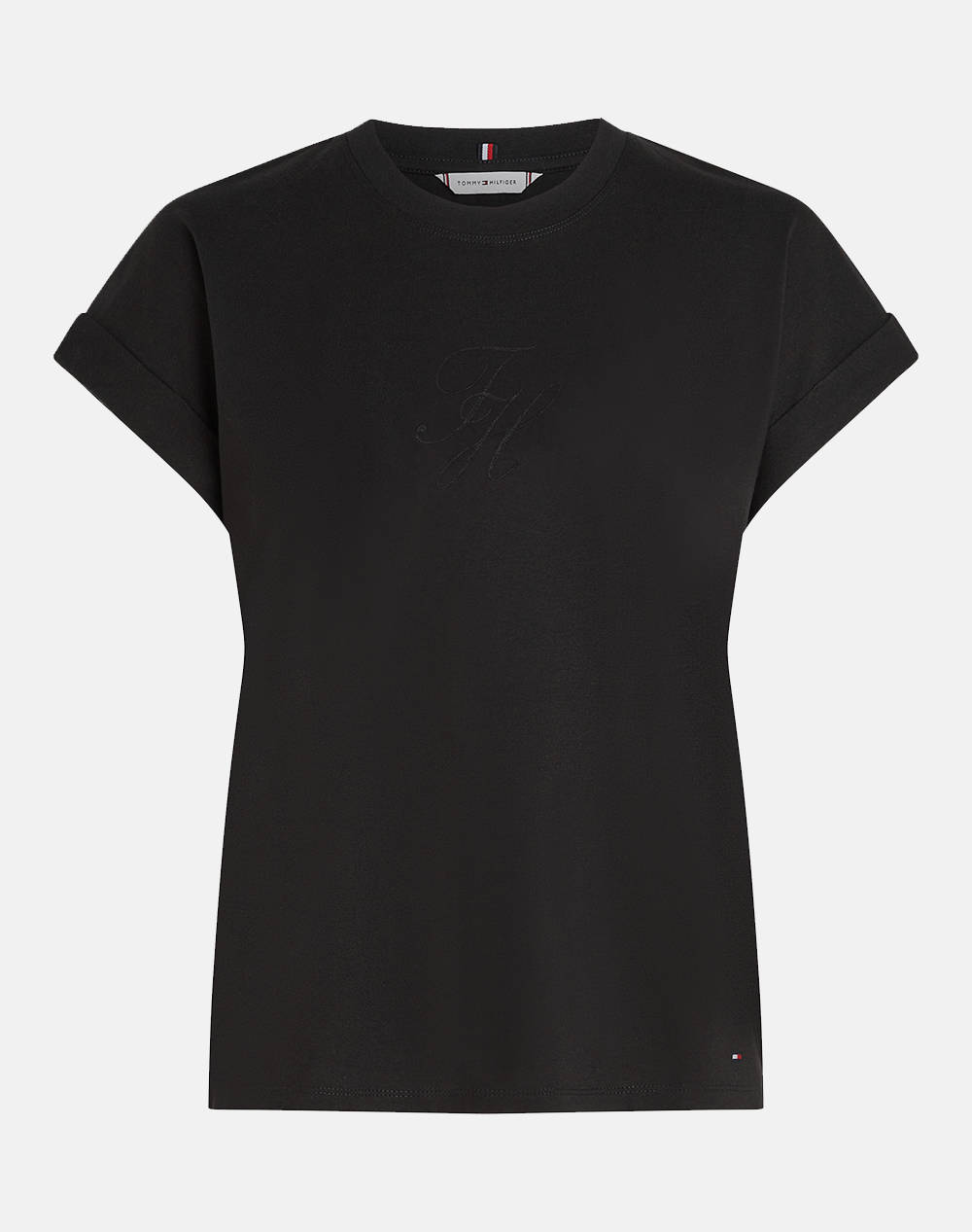 TOMMY HILFIGER FLORAL SCRIPT MDRN C-NK SS TEE