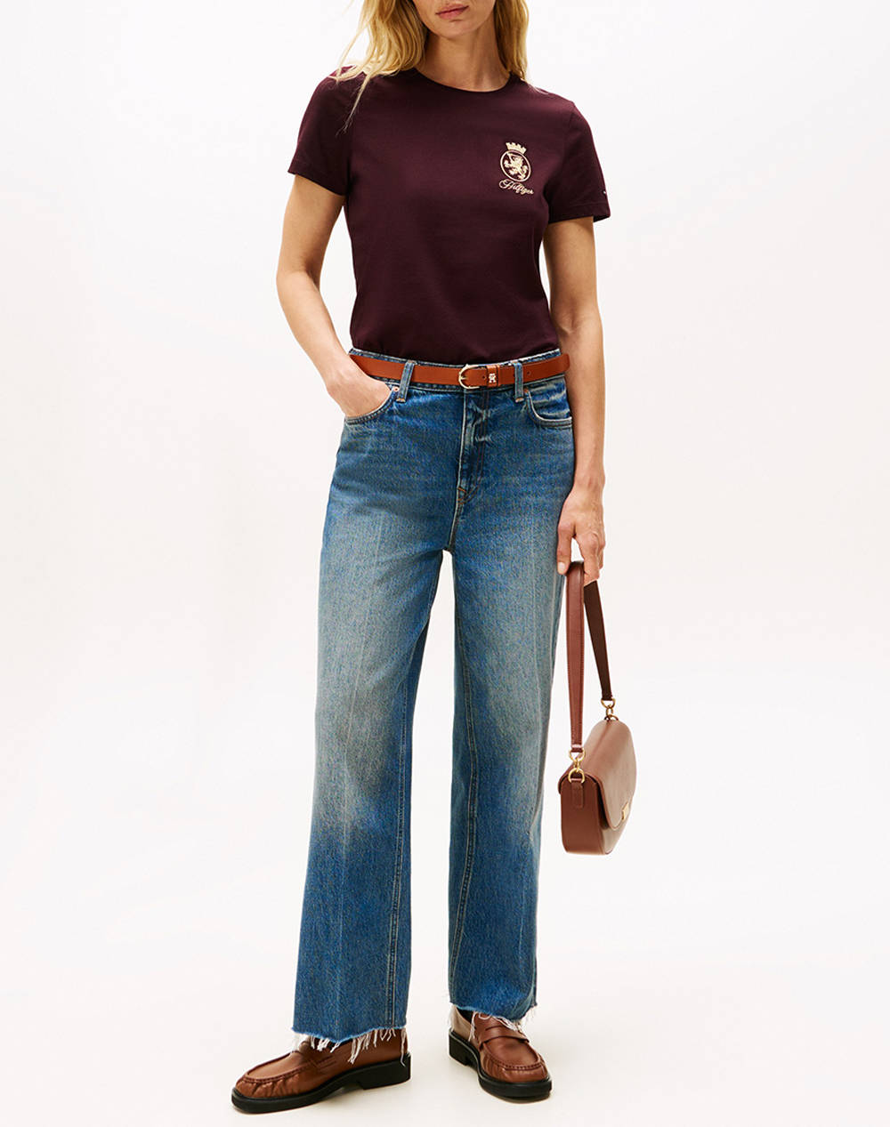 TOMMY HILFIGER GOLD CREST REG SS TEE