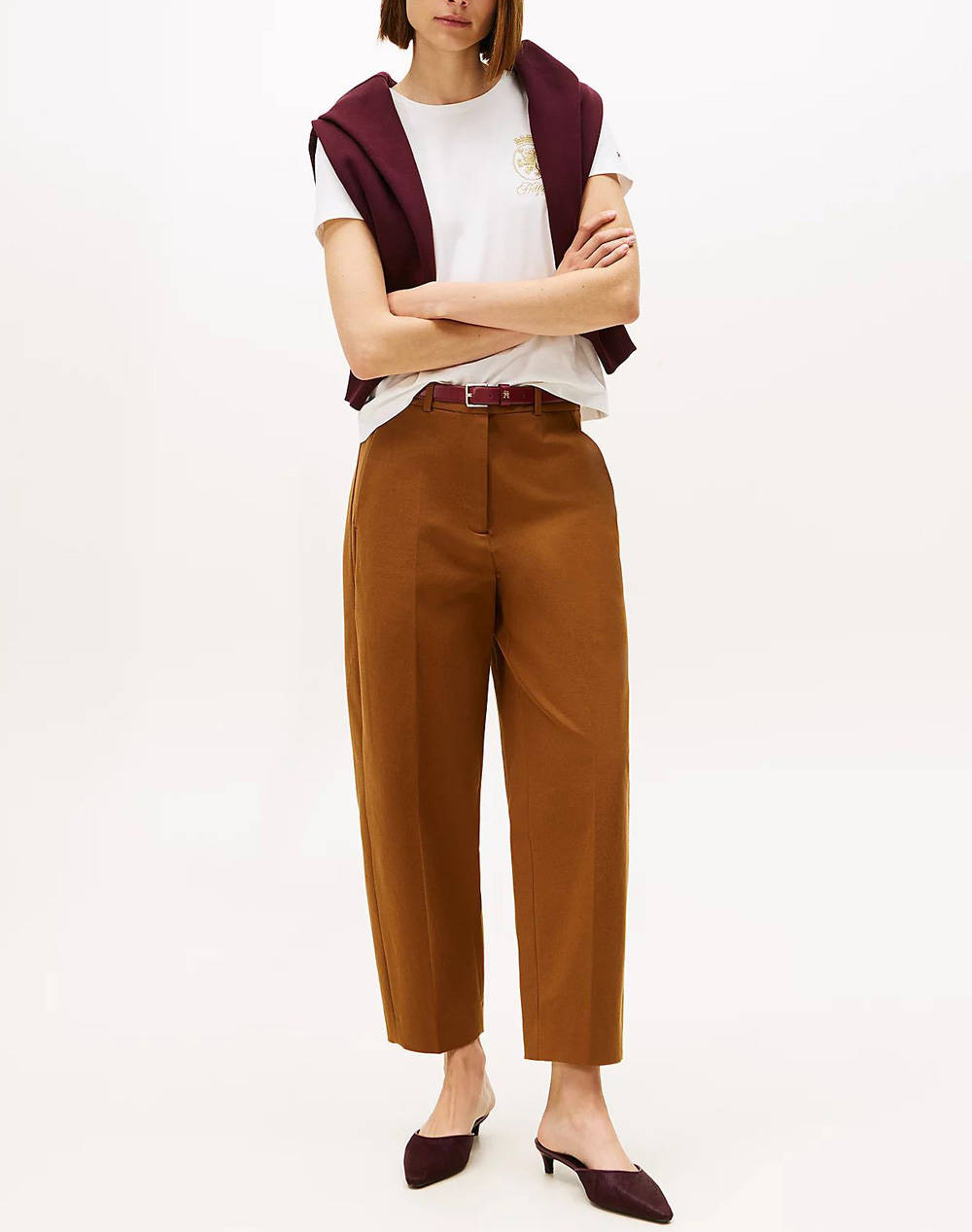 TOMMY HILFIGER GOLD CREST REG SS TEE