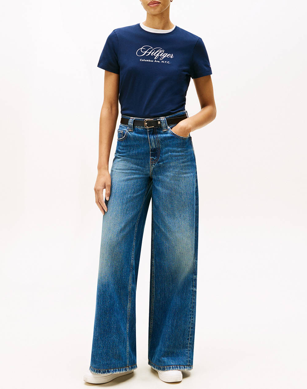 TOMMY HILFIGER SCRIPT REG C-NK SS TEE