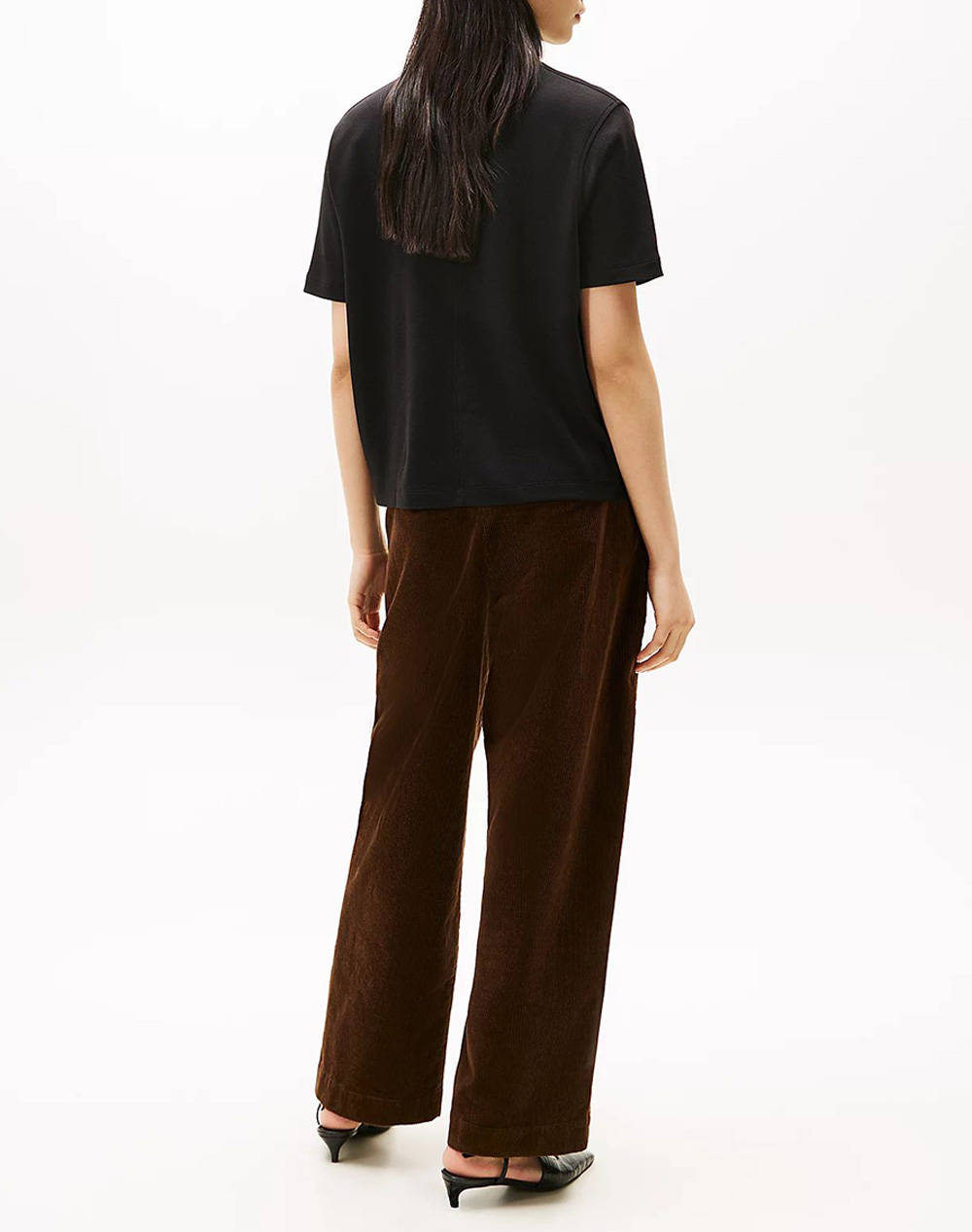 TOMMY HILFIGER MODERN INTERLOCK BOXY SS TEE