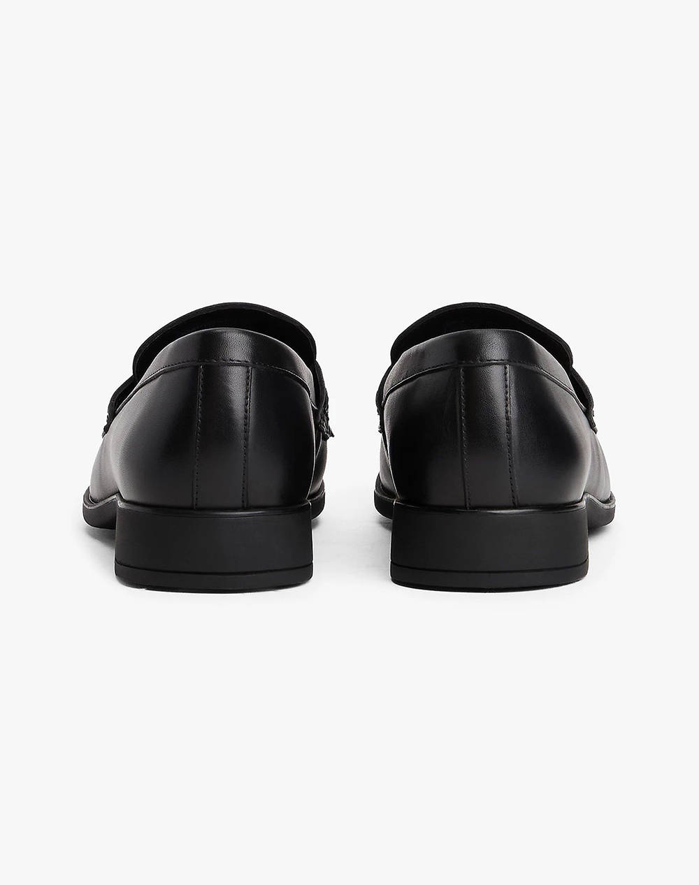 TOMMY HILFIGER TH CHAIN FRINGE LEATHER LOAFER