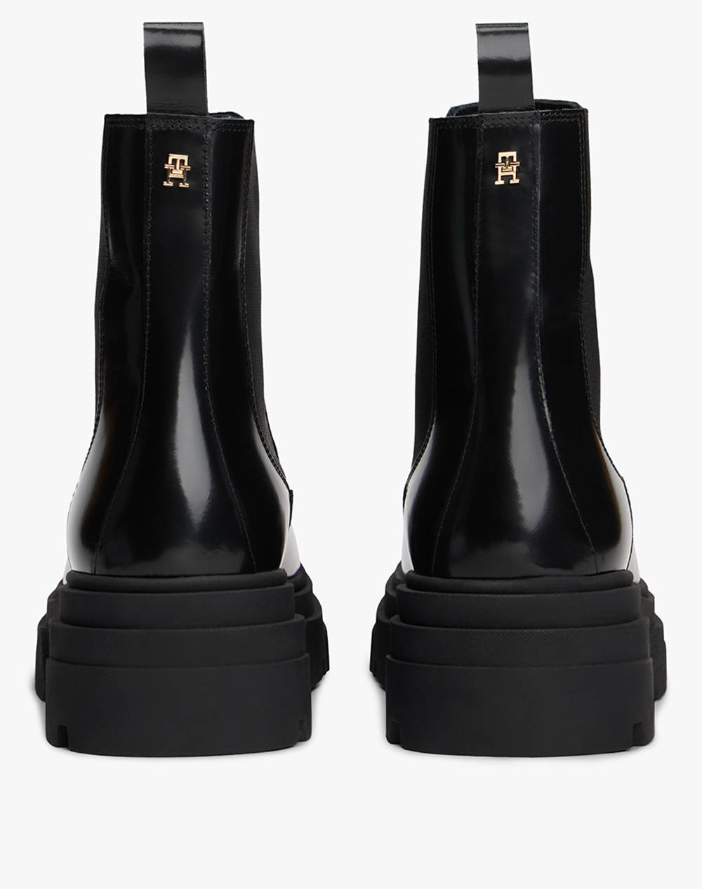 TOMMY HILFIGER TH SHINY LEATHER CHELSEA