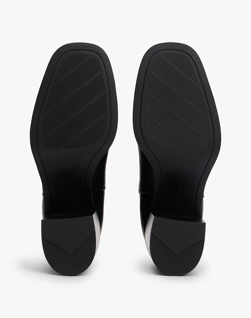 TOMMY HILFIGER SQUARE TOE CHELSEA HIGH BLOCK HL