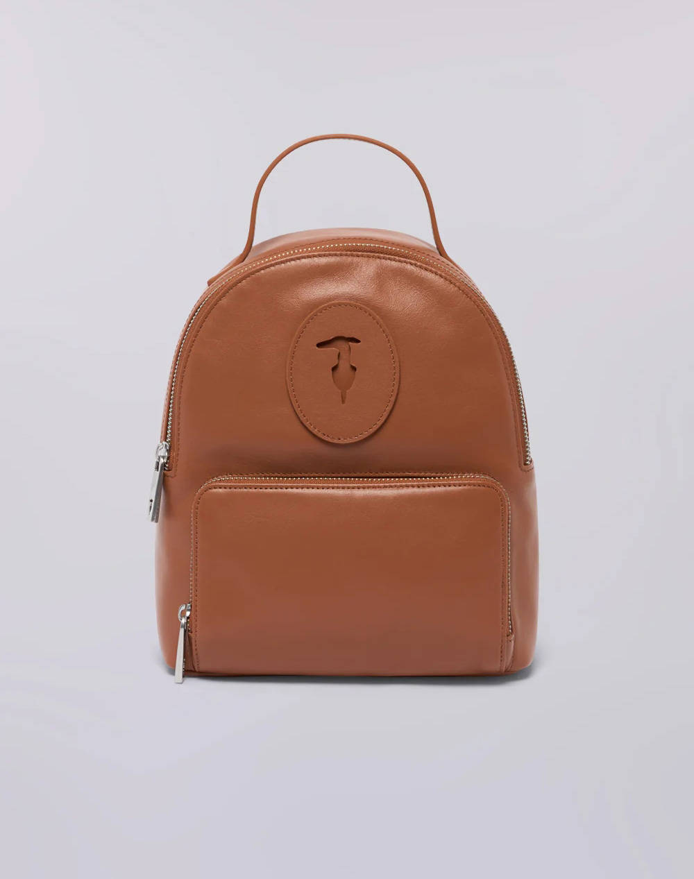 TRUSSARDI SOCIETY BACKPACK SM - CALF LEATHER (Размери: 25 x 21 x 10см.)