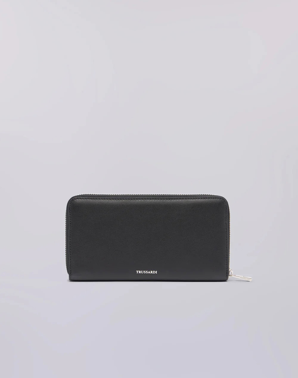 TRUSSARDI SOCIETY ZIP AROUND WALLET LG - CALF LEATHER (Размери: 19.5 x 10.5см.)