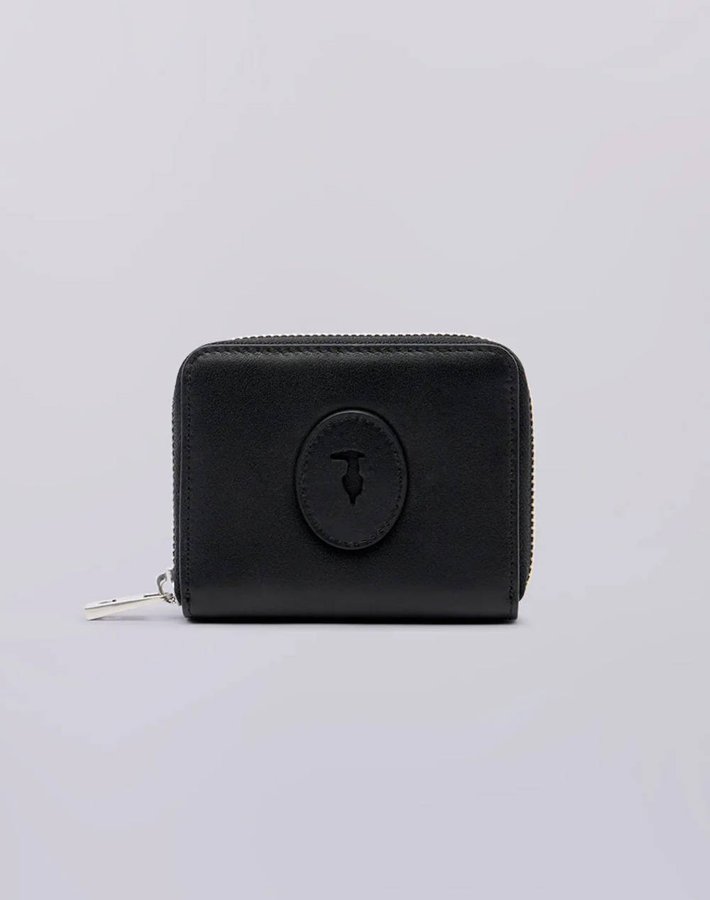 TRUSSARDI SOCIETY ZIP AROUND WALLET MD - CALF LEATHER (Размери: 11 x 9см.)