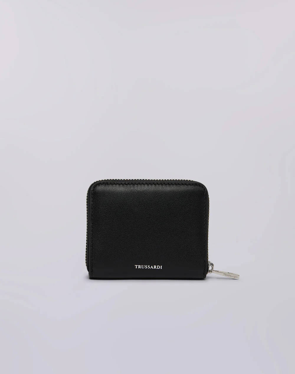TRUSSARDI SOCIETY ZIP AROUND WALLET MD - CALF LEATHER (Размери: 11 x 9см.)