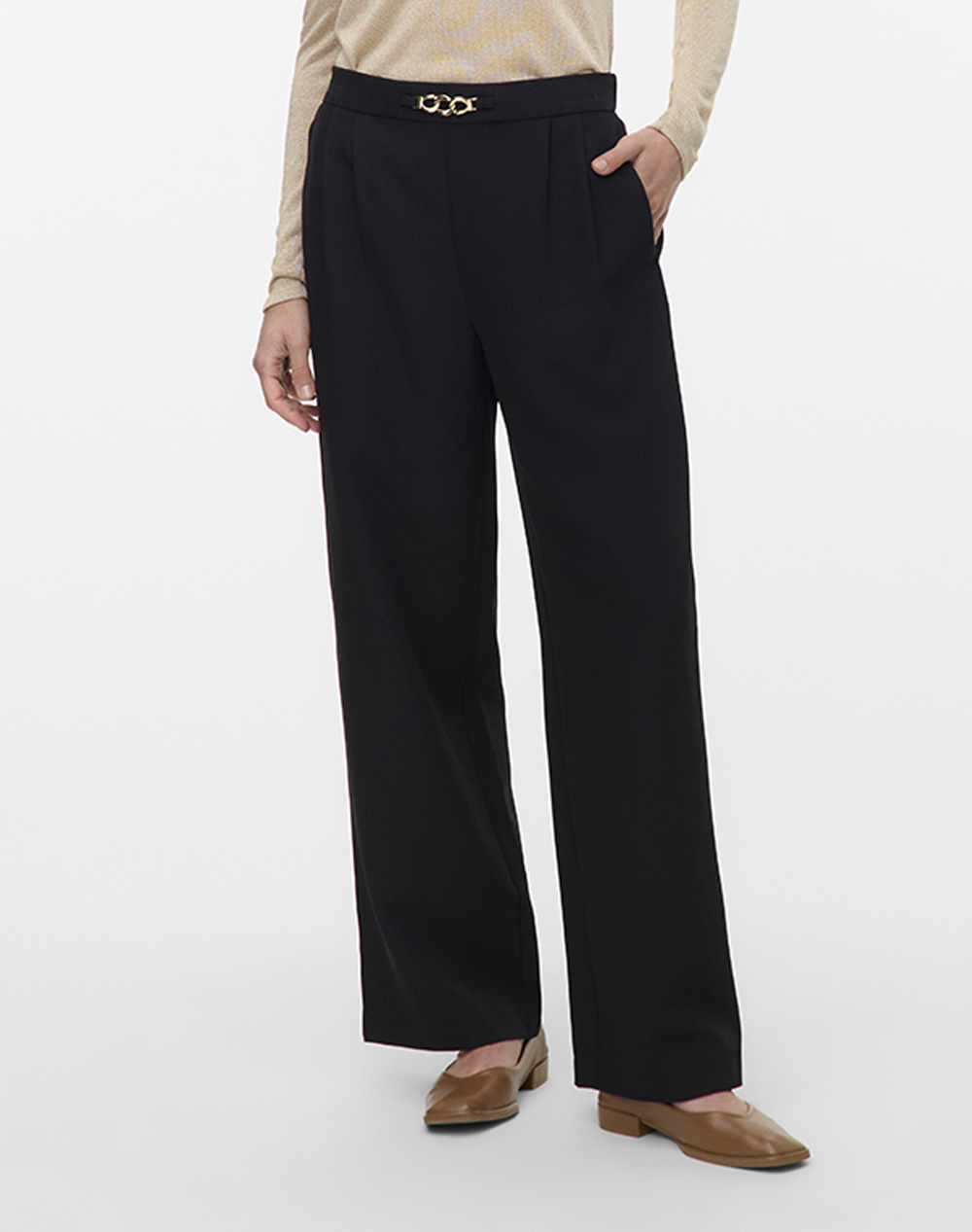 VERO MODA VMHADASSA MW PANT WVN BTQ GA