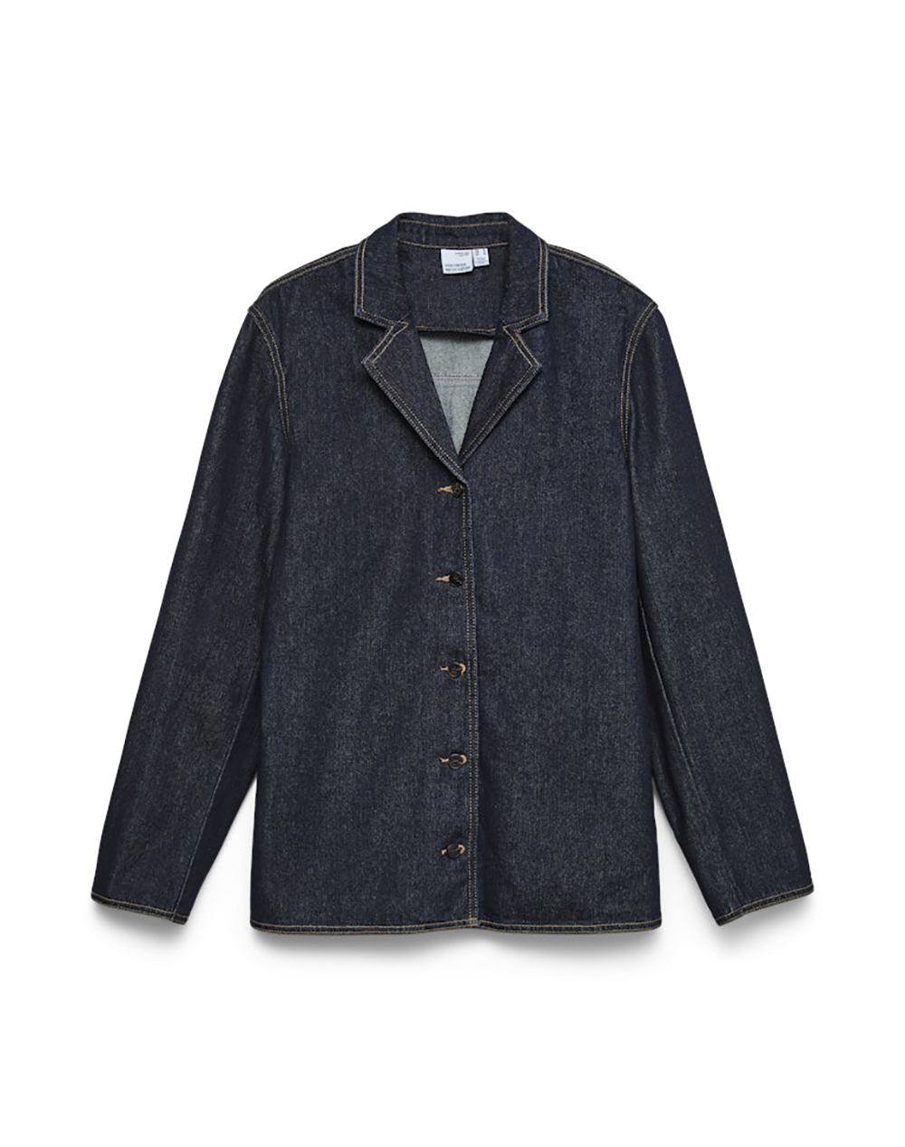 VERO MODA VMKANIKA LS DENIM BLAZER SHIRT SI352
