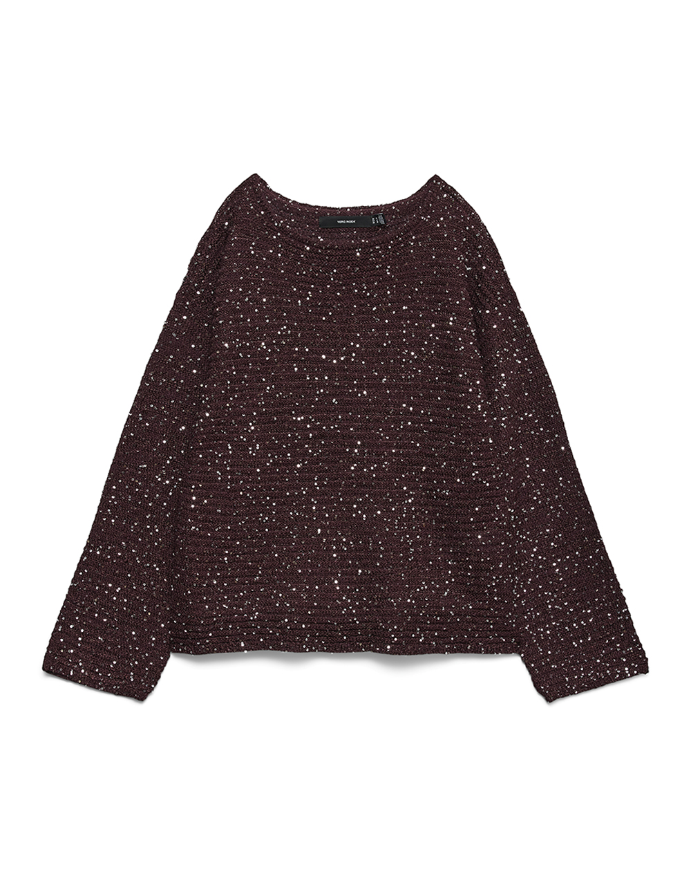 VERO MODA VMLEILANI STITCH LS BOATNECK PULLOVER
