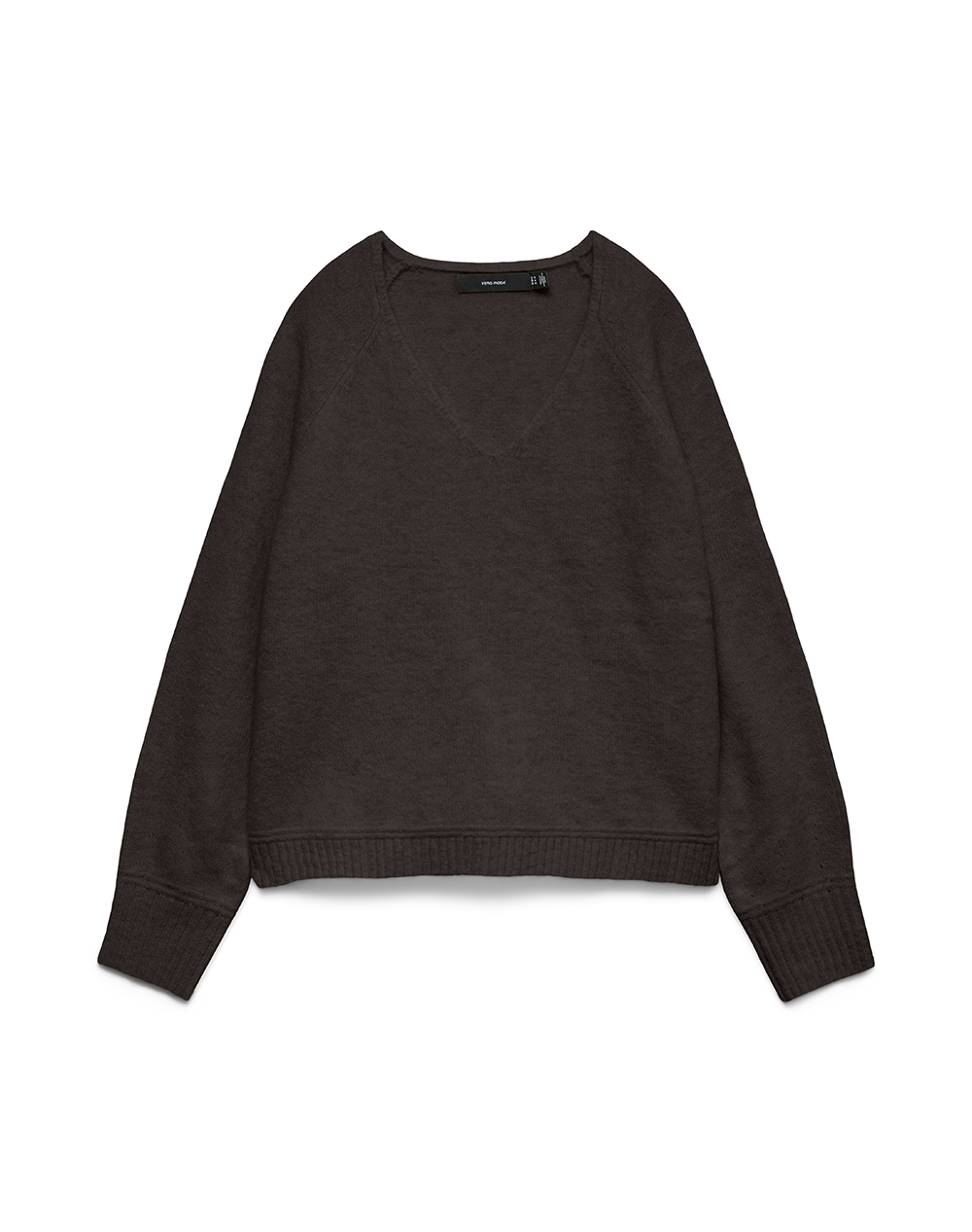 VERO MODA VMAQUARIUS LS V-NECK RAGLAN PULLOVER BF