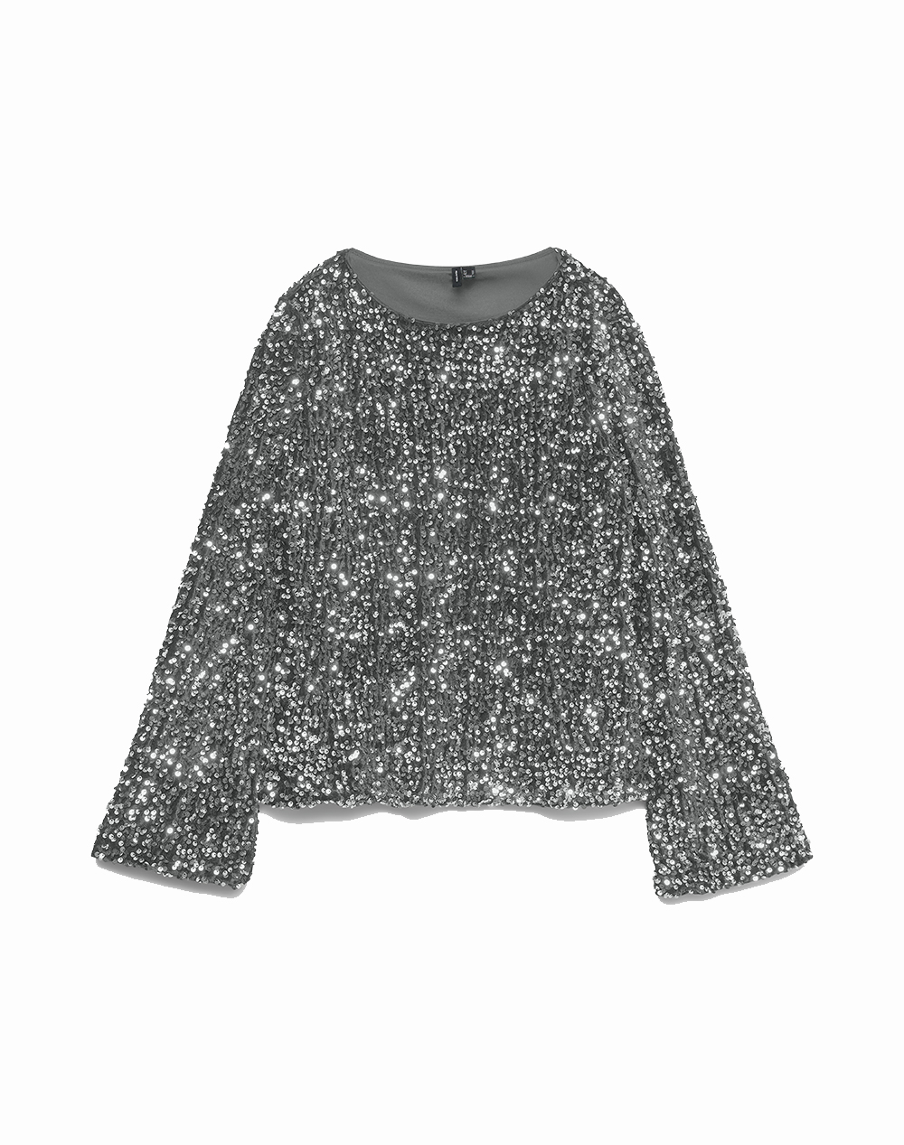 VERO MODA VMBELLA LS BOATNECK SQ TOP JRS GA