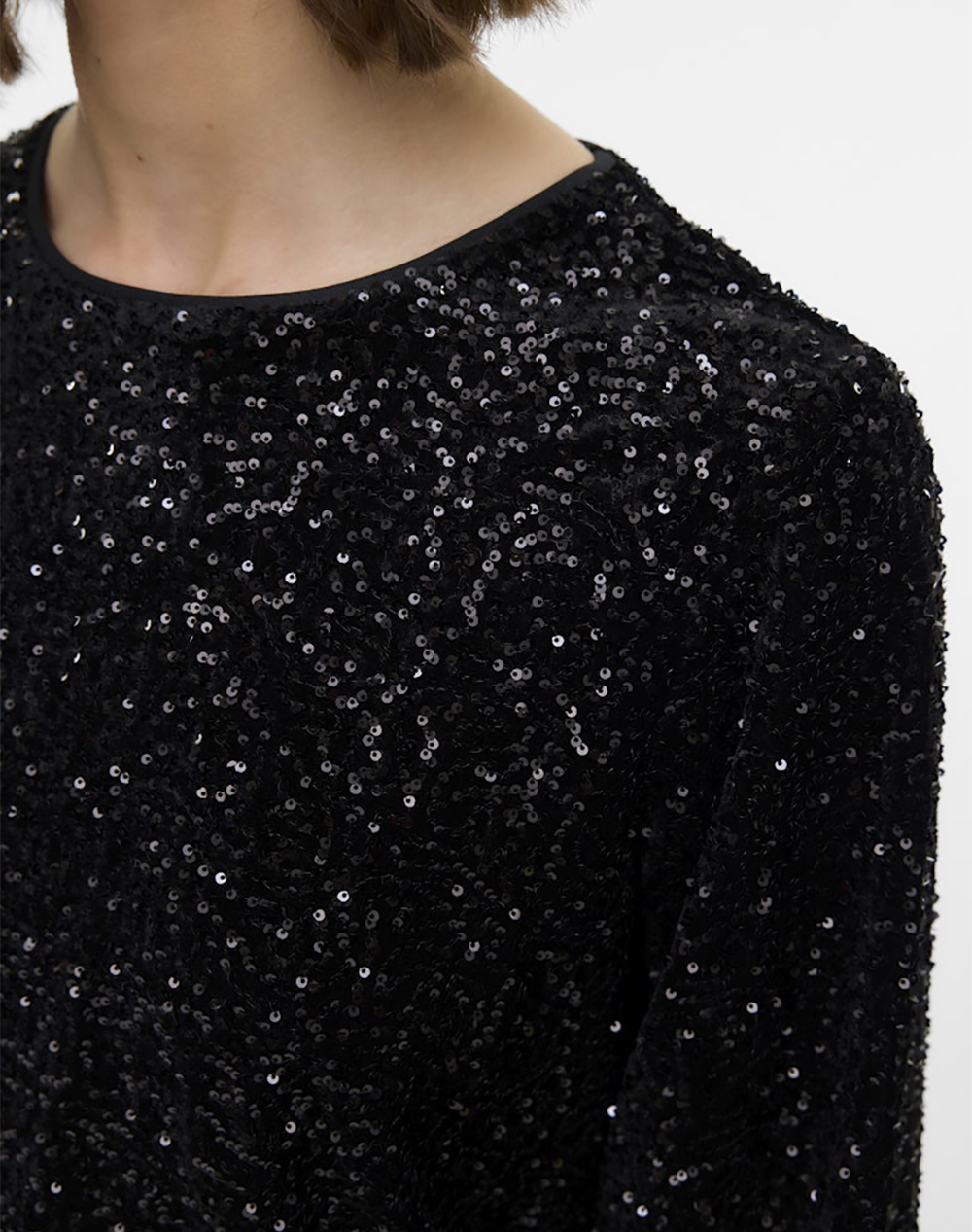 VERO MODA VMHOKA SQ L/S SWEATSHIRT JRS BTQ