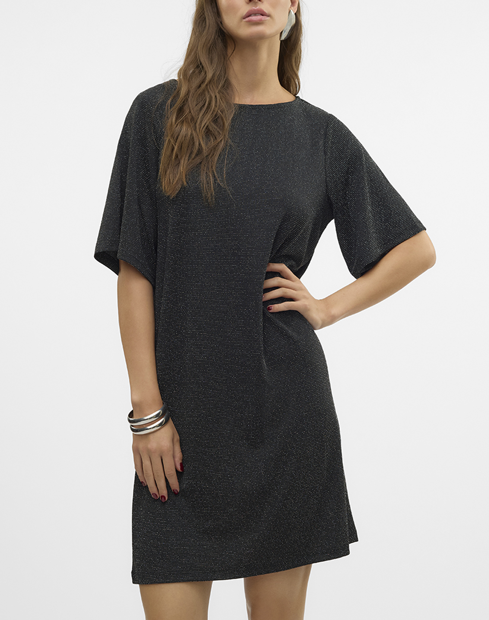VERO MODA VMKANVA 2/4 TEE DRESS JRS GA