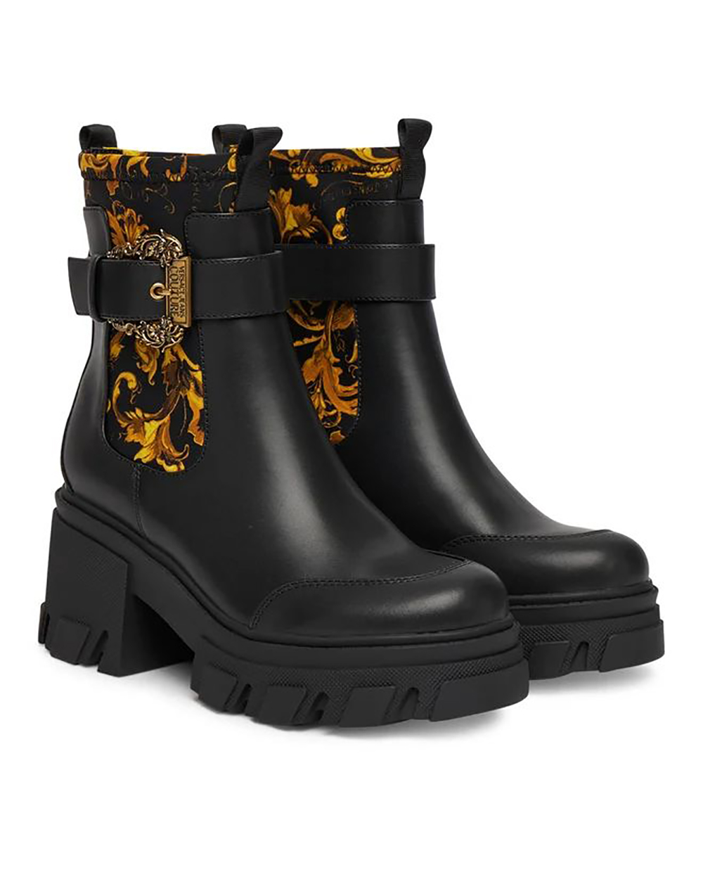 VERSACE JEANS 79VA3S84ZS867 FONDO SOPHIE DIS. 84 H. TACCO 85MM ДАМСКИ ОБУВКИ