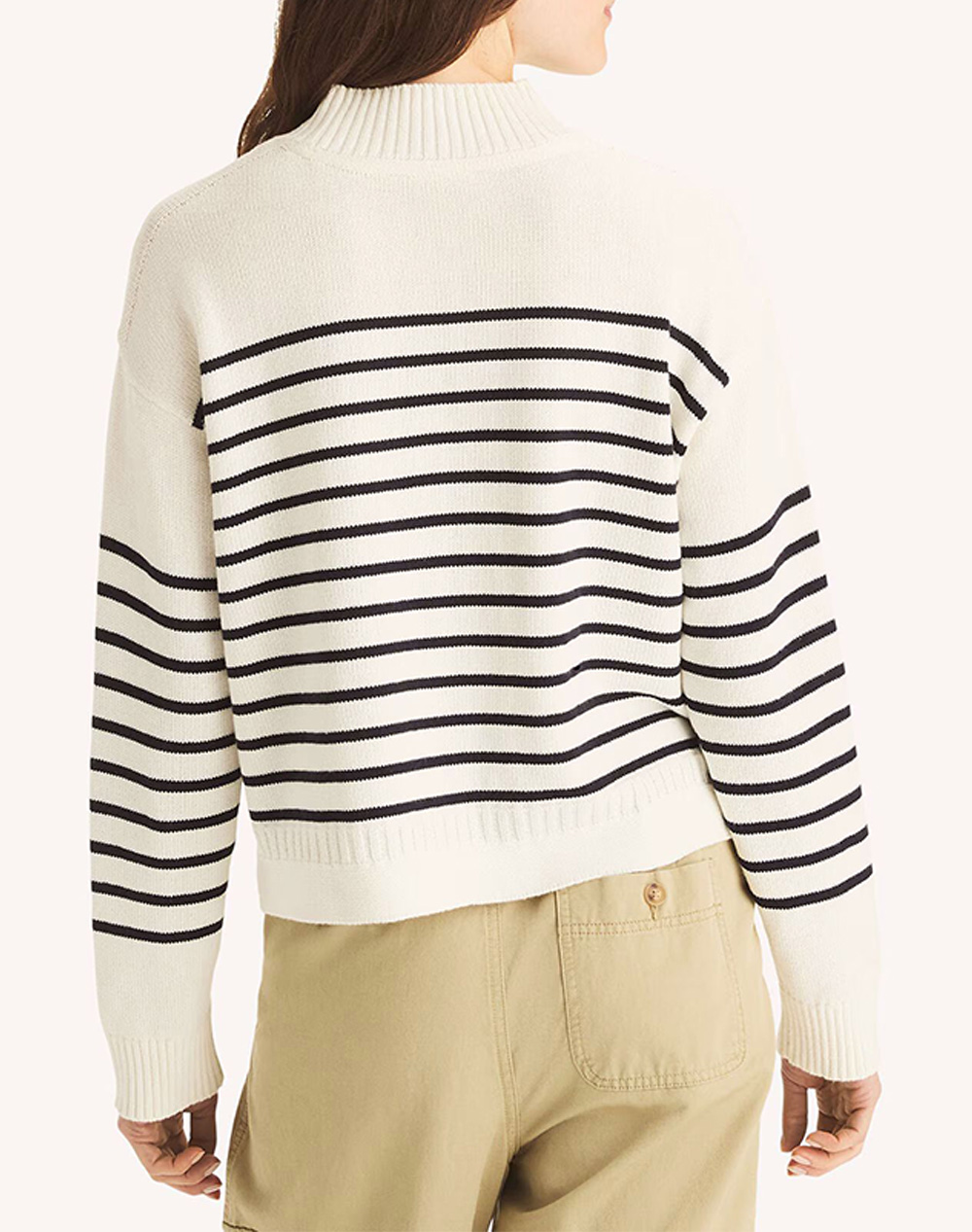 NAUTICA БЛУЗА MM STRP MCKNCK SWTR