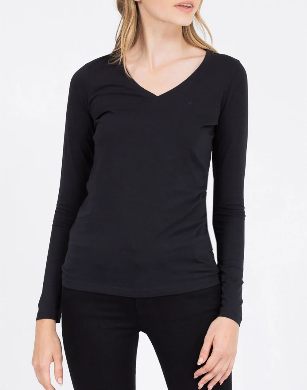 NAUTICA БЛУЗА T-SHIRT MM L/S T-SHIRTS