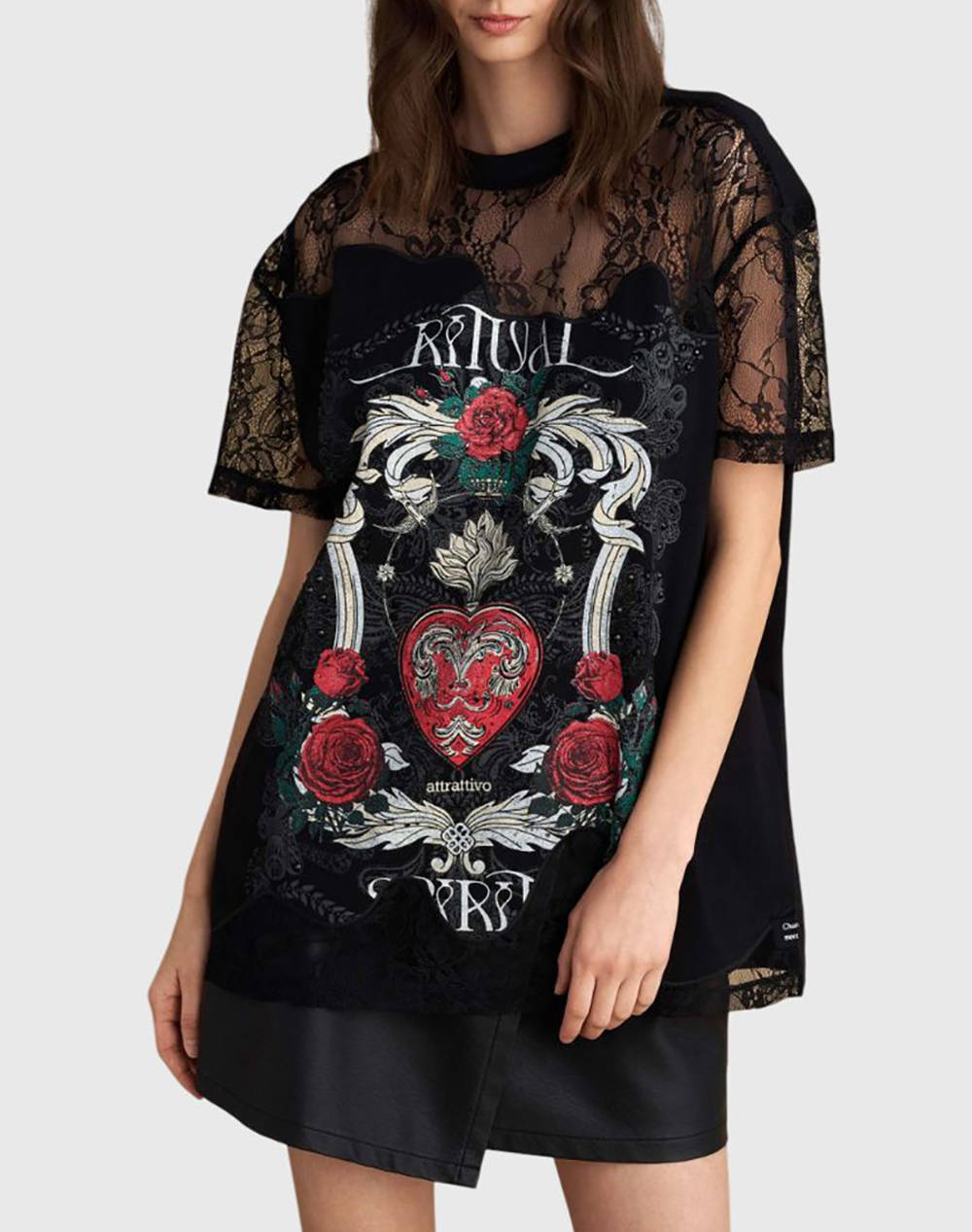 ATTRATTIVO БЛУЗА