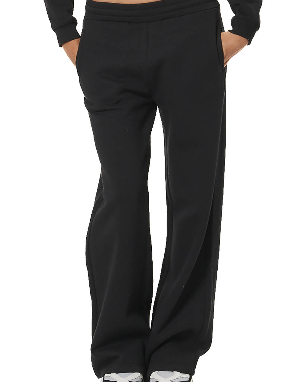 BODY ACTION WOMENS WIDE-LEG SWEATPANTS