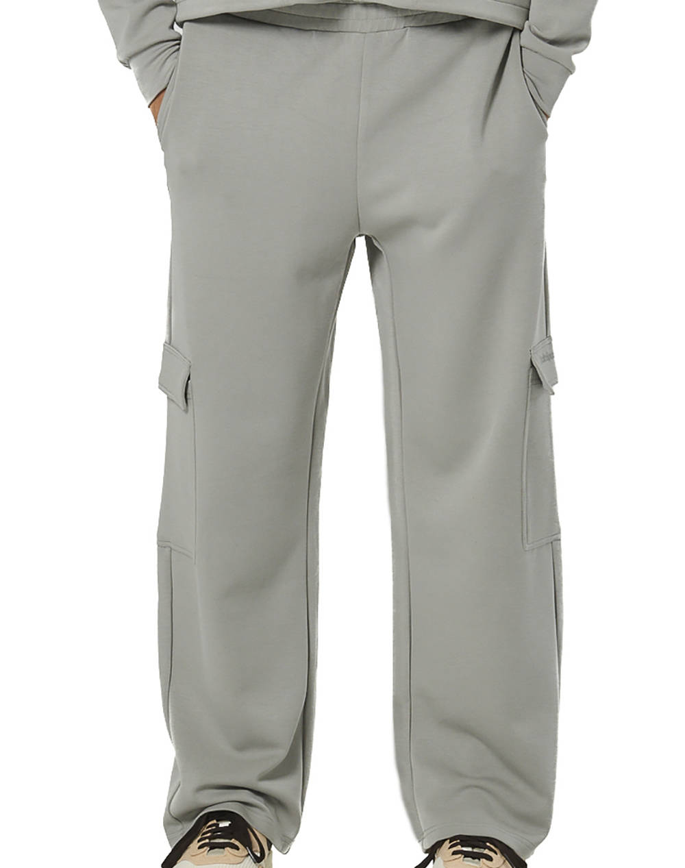 BODY ACTION WOMENS WIDE-LEG CARGO TROUSERS