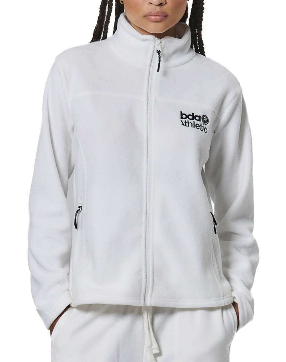 BODY ACTION WOMENS FULL-ZIP POLAR FLEECE