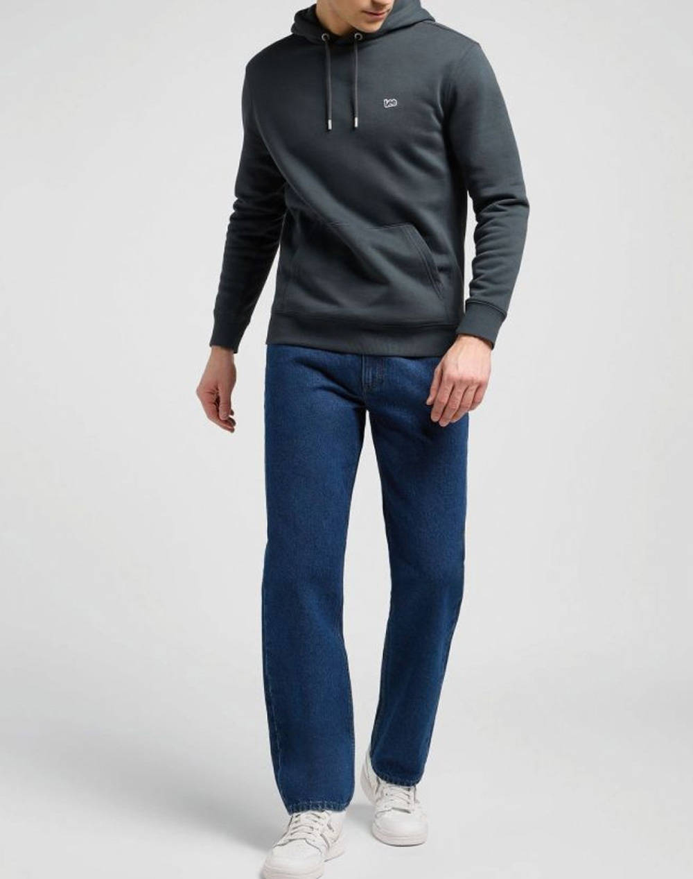 LEE PLAIN HOODIE