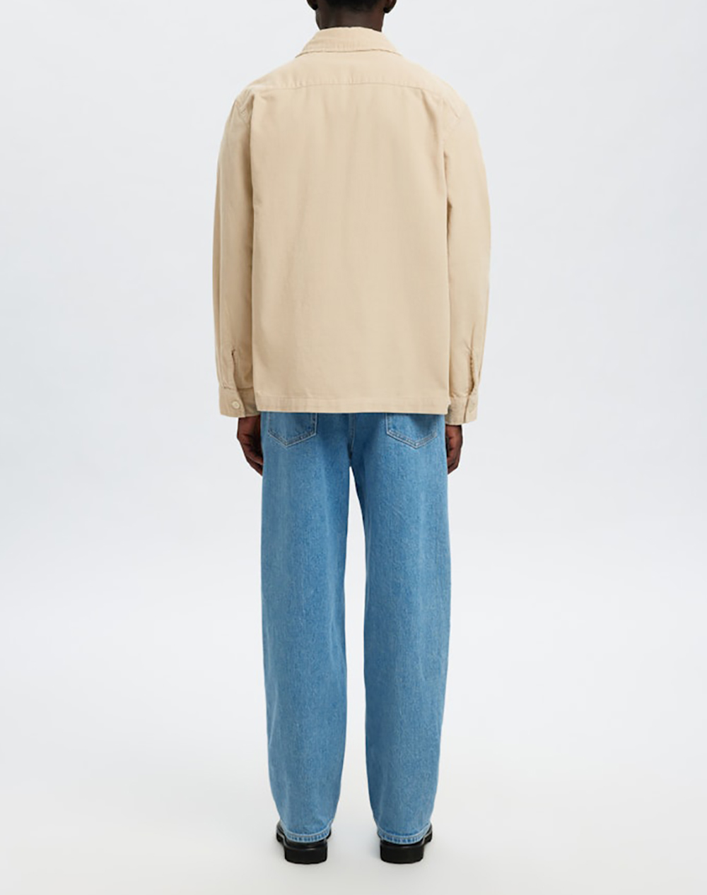 SELECTED SLHREGTATE CORD OVERSHIRT