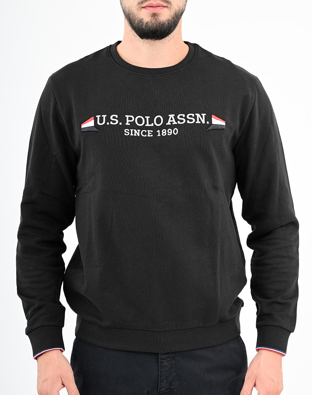 US POLO ASSN EVER 000421 E63B МЪЖКИ СУИТШЪРТ