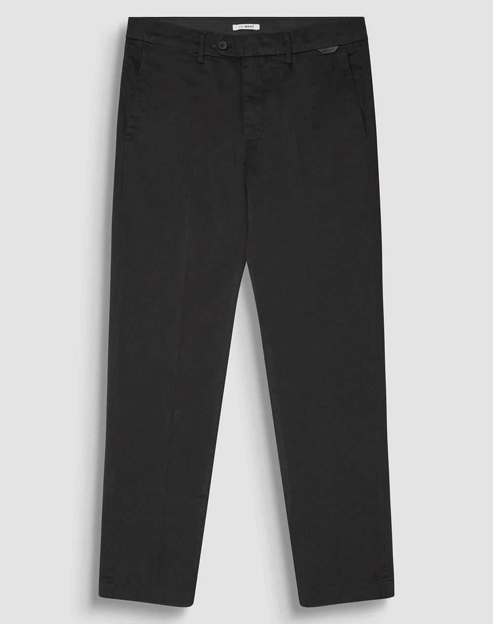 ANTONY MORATO MMTR00764FA800190 MIN OF 6 TROUSERS MARK SLIM FIT IN STRETCH TWILL COTTON FABRIC WITH LOGOED RUBBER FLAG МЪЖКИ ПАНТАЛОН