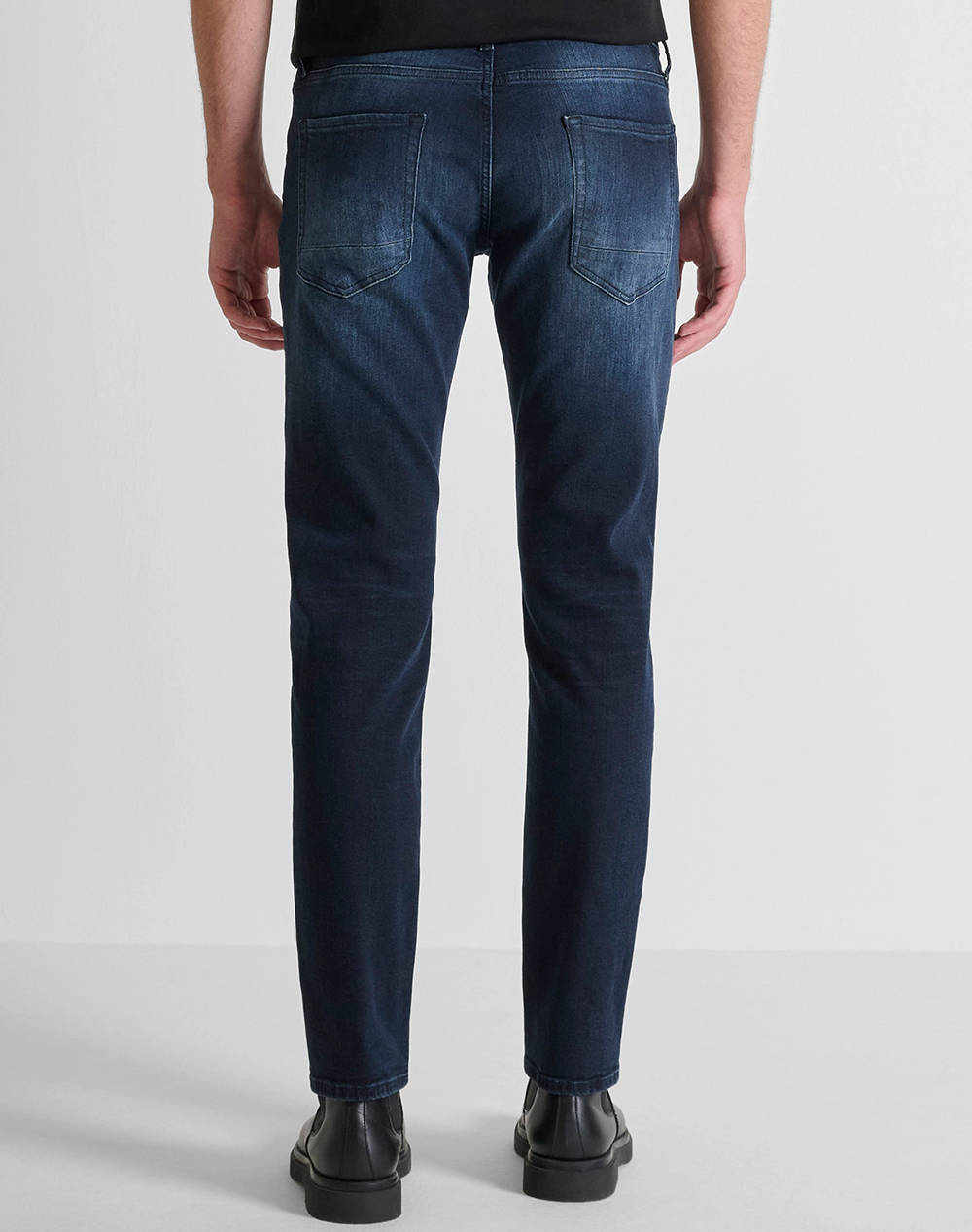 ANTONY MORATO MMDT00282FA7506011W02123 MIN OF 10 JEANS KURT COMFORT TAPERED FIT IN ICONIC BLUE OD DENIM MENS TROUSERS