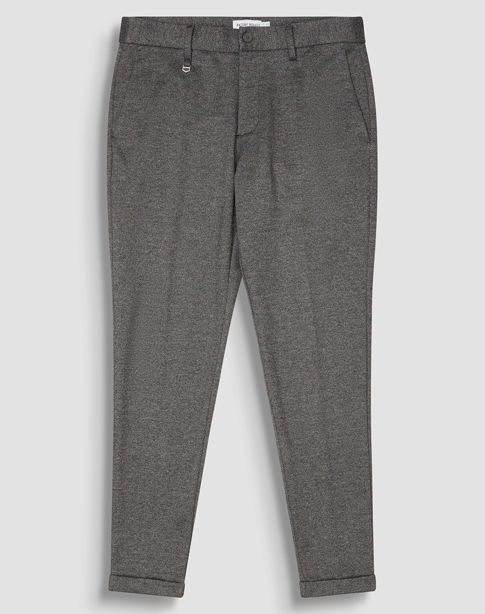 ANTONY MORATO MMTS00037FA140289 MIN OF 4 TROUSERS ASHE SUPER SKINNY FIT IN DOBBY STRETCH VISCOSE BLEND FABRIC МЪЖКО ПАЛТО