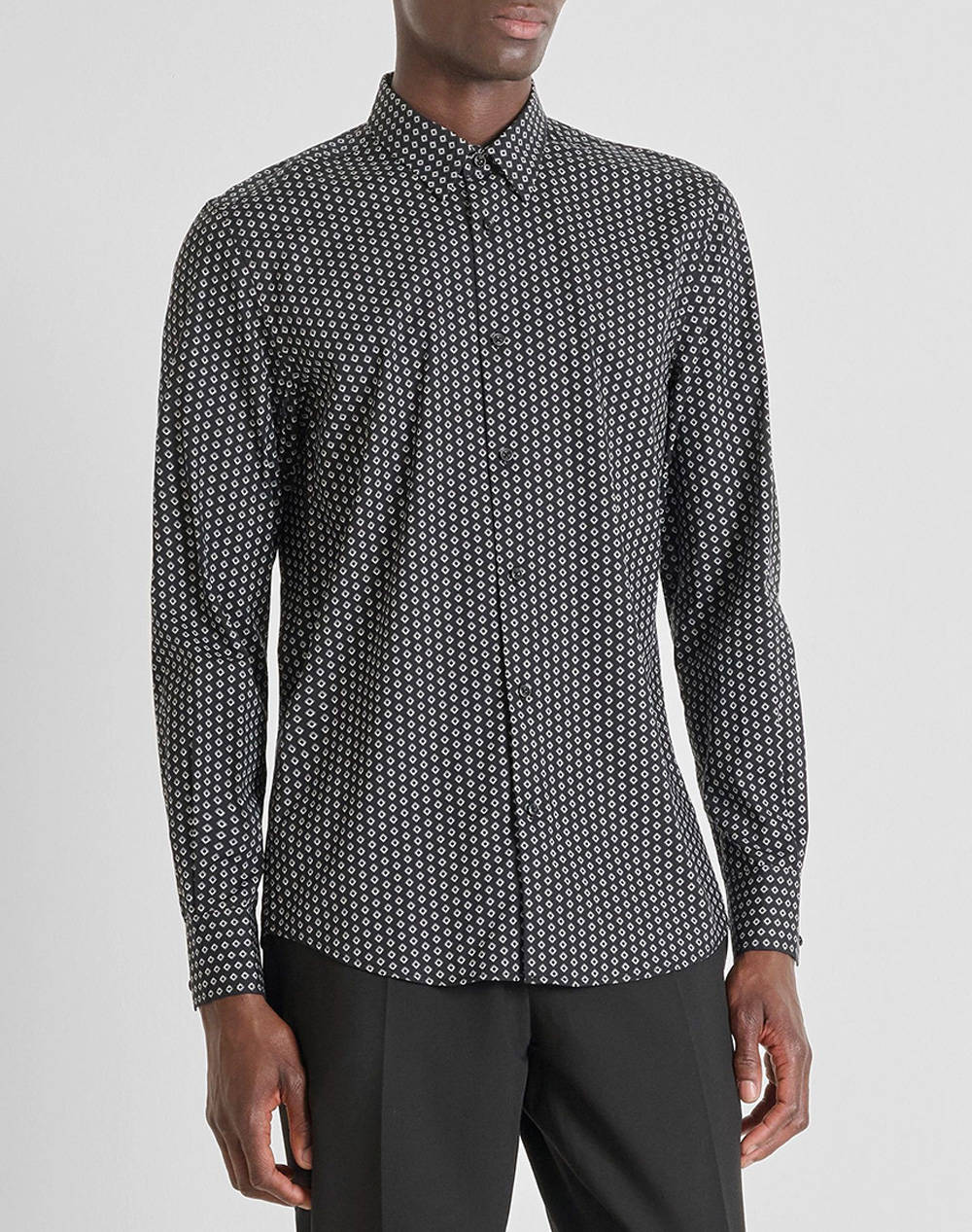 ANTONY MORATO MMSL00628FA430654 MIN OF 6 SHIRT NAPOLI SLIM FIT IN SOFT TOUCH PRINTED COTTON VISCOSE BLEND FABRIC МЪЖКА БЛУЗА