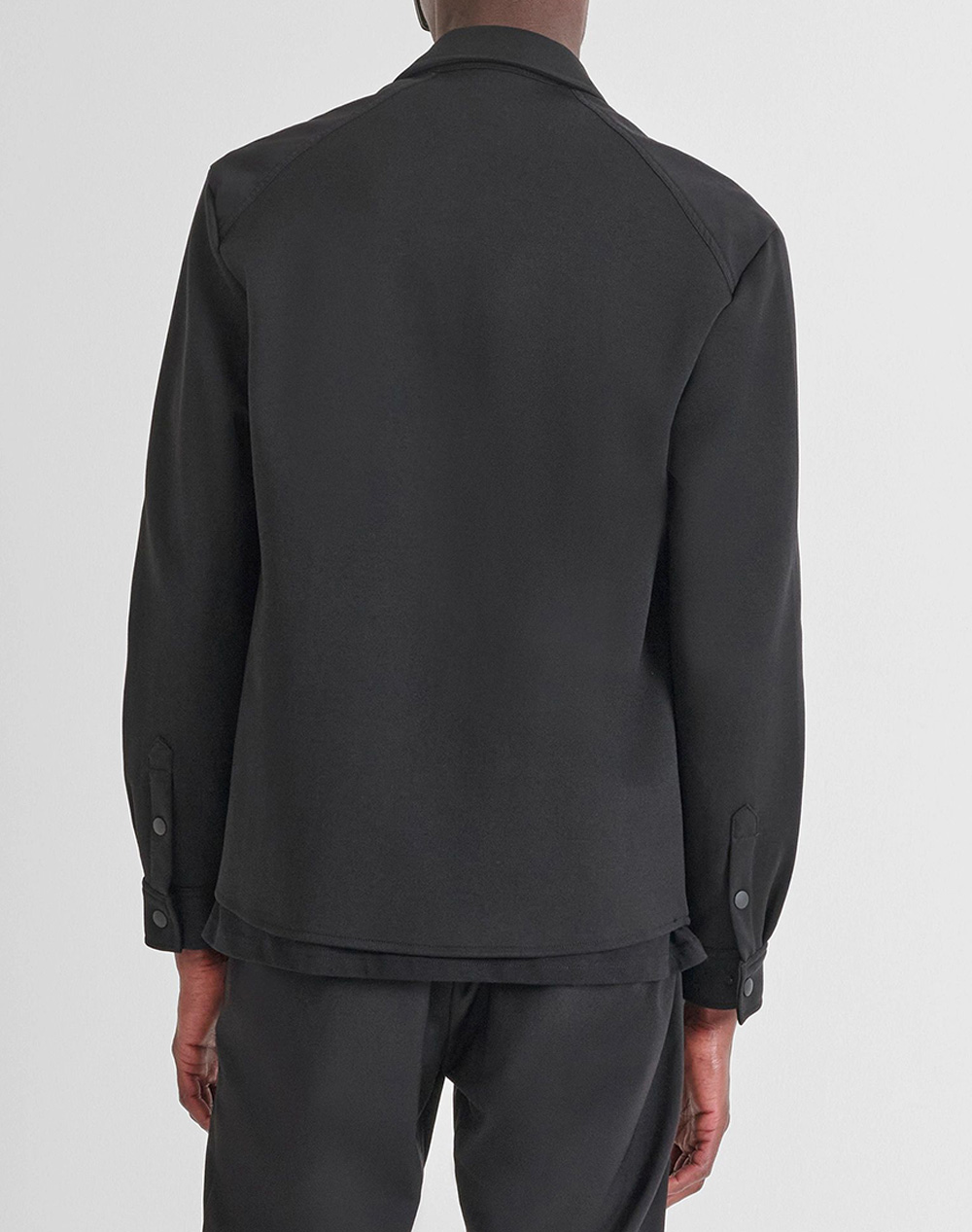 ANTONY MORATO MMSL00771FA150168 MIN OF 6 SHIRT REGULAR FIT IN INTERLOCK COTTON BLEND FABRIC WITH STRETCH VISCOSE BLEND FABRIC AS CONTRAST МЪЖКА ТЕНИСКА