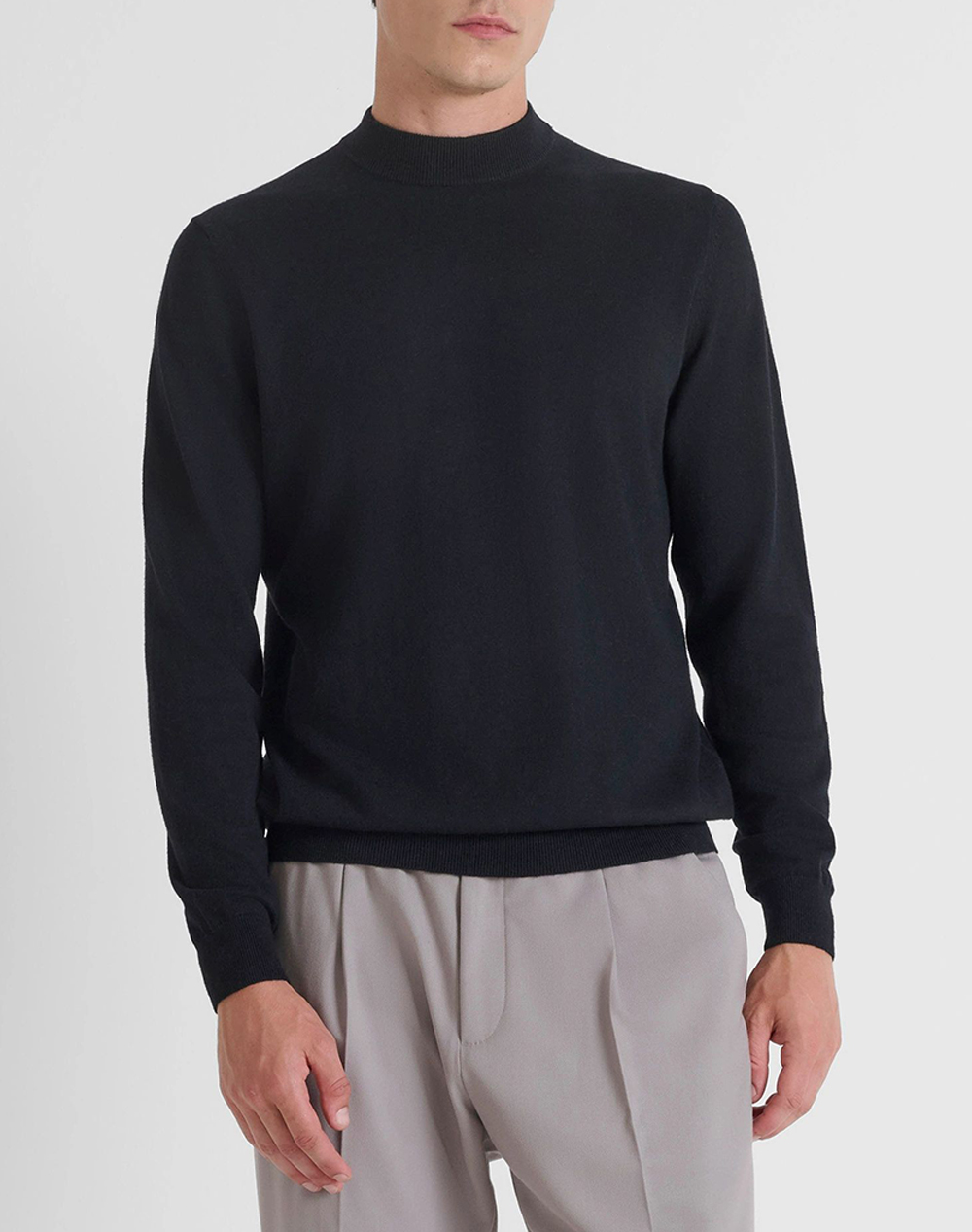 ANTONY MORATO MMSW01559YA200081 MIN OF 6 SWEATER REGULAR FIT IN CASHMERE WOOL BLEND YARN Мъжки пуловер