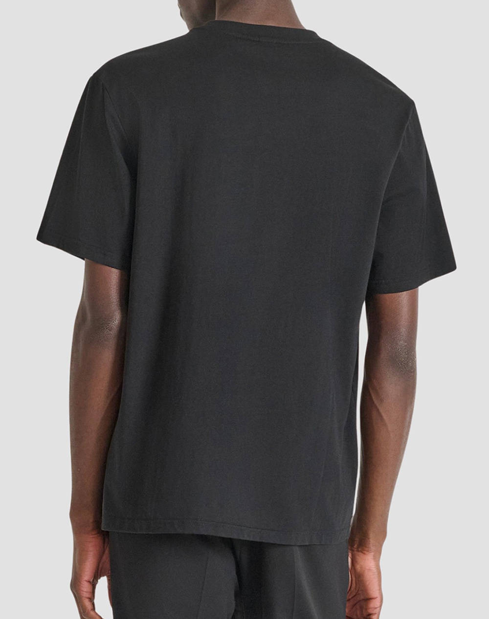 ANTONY MORATO MMKS02560FA100240 MIN OF 6 T-SHIRT RELAXED FIT IN JERSEY COTTON FABRIC WITH SPONGE EFFECT LOGO PRINT МЪЖКА БЛУЗА