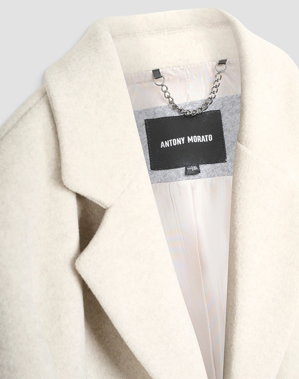 ANTONY MORATO MMCO00967FA500082 MIN OF 4 COAT MATHIAS REGULAR FIT IN WOOL VISCOSE BLEND FABRIC МЪЖКО ПАЛТО