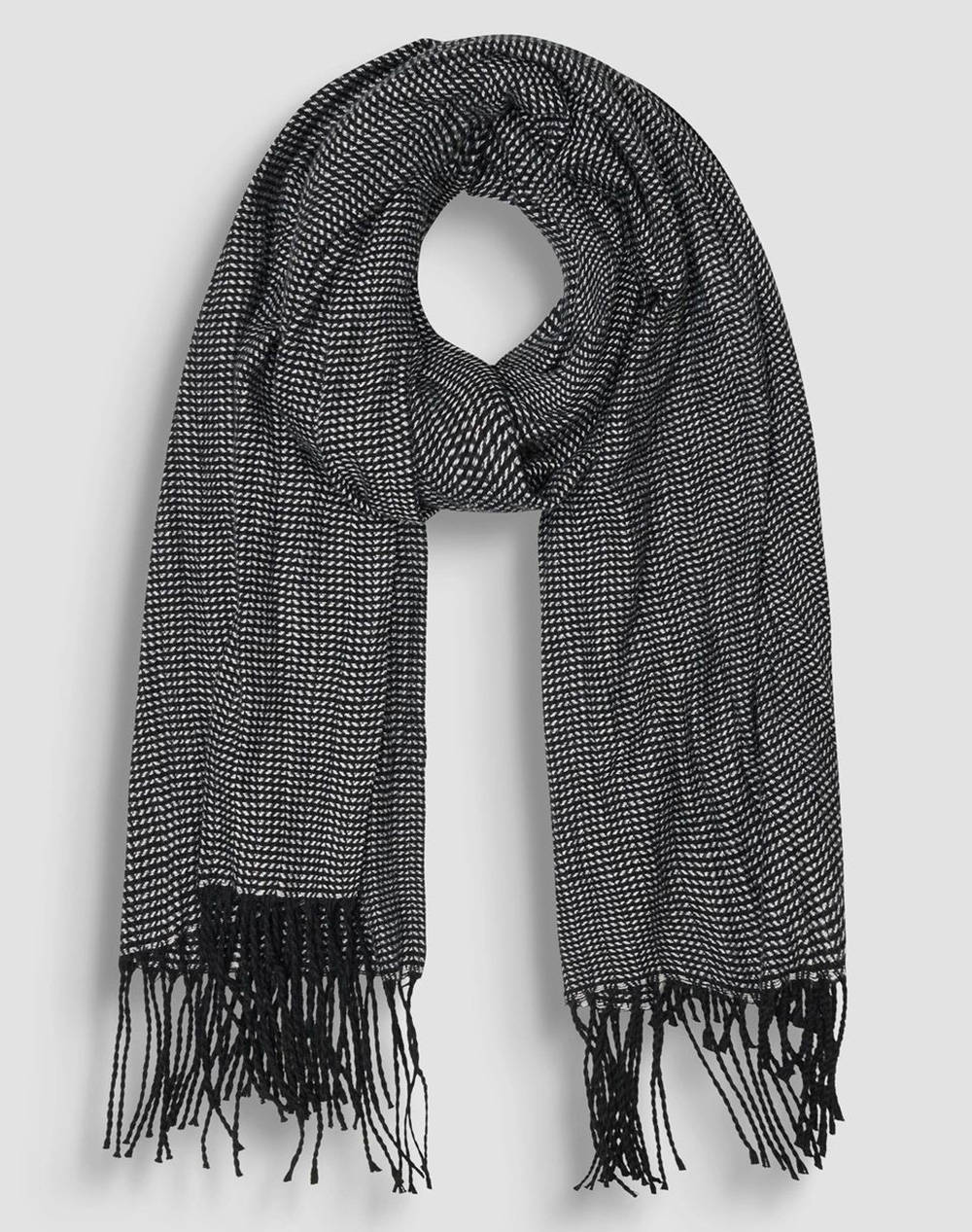 ANTONY MORATO MMSC00386AF040001 MIN OF 6 SCARF WOVEN IN JAQUARD FANCY MOTIF AND WRINKLED TREATMENT МЪЖКА ШАПКА