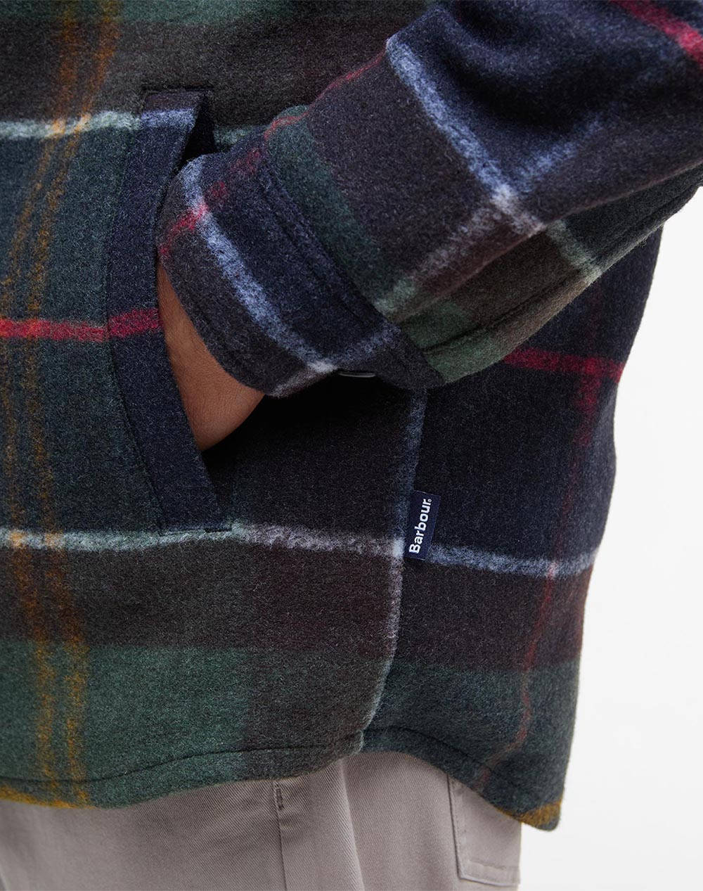 BARBOUR BARBOUR CHAPTER TAILORED CHECK OVERSHIRT
