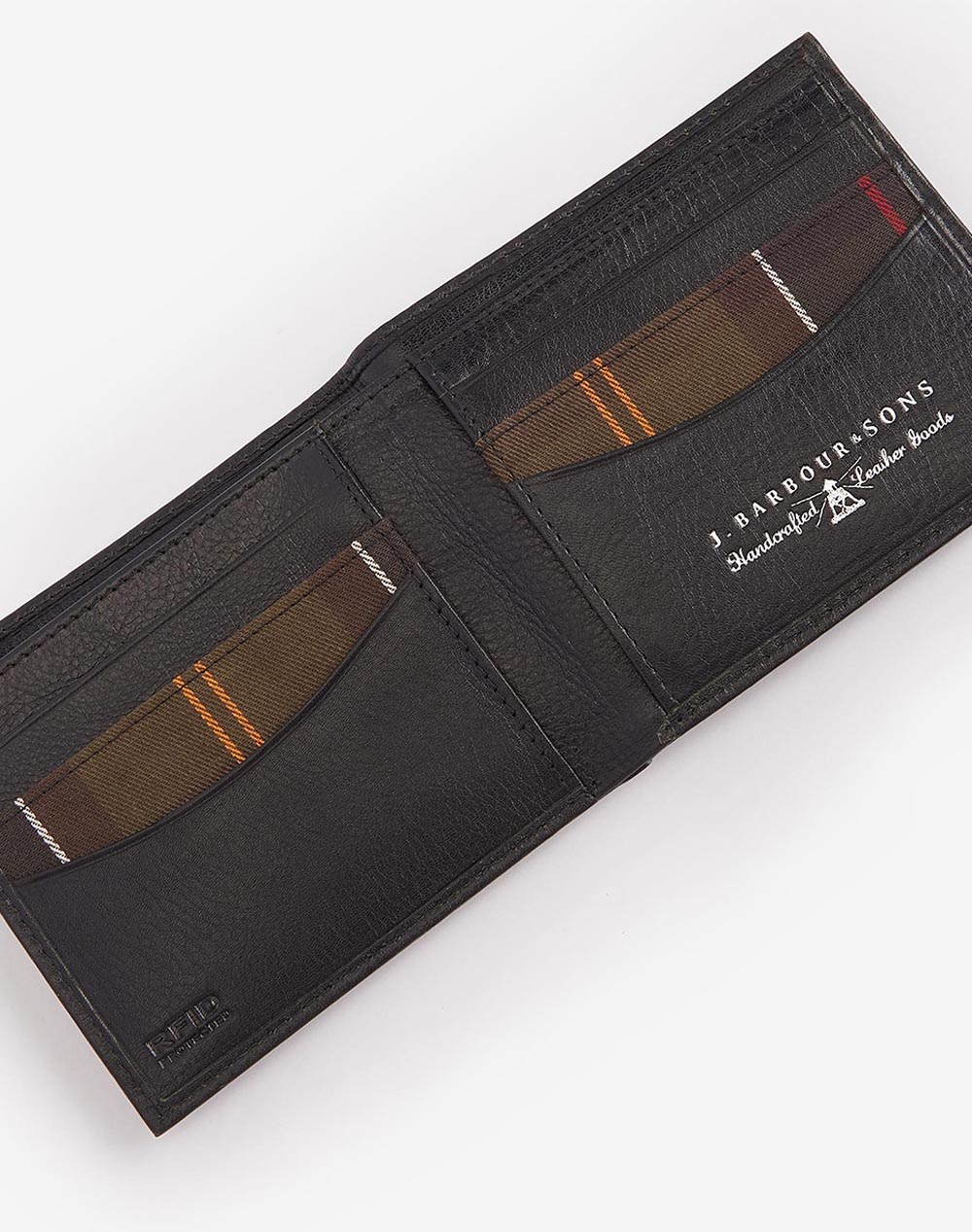 BARBOUR BARBOUR COLWELL LEATHER BILLFOLD WALLET (Размери: 9.5 x 11см.)