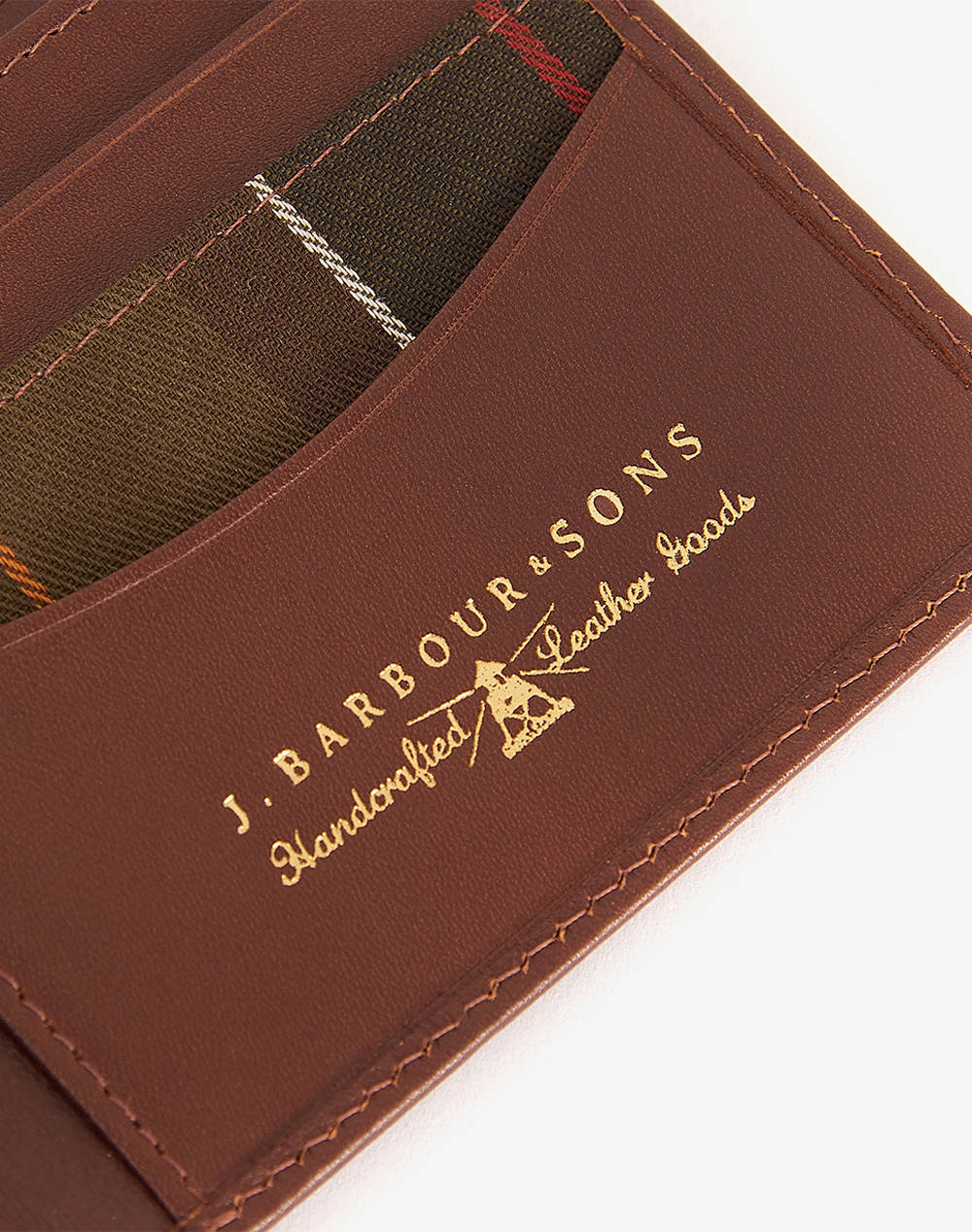 BARBOUR BARBOUR COLWELL LEATHER BILLFOLD WALLET (Размери: 9.5 x 11см.)
