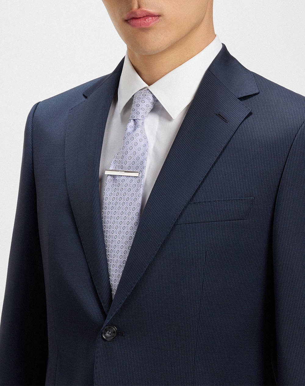 BOSS B-LOGO-TIE 10250792 01 (Размери: 5.1 x 0.7смн.)