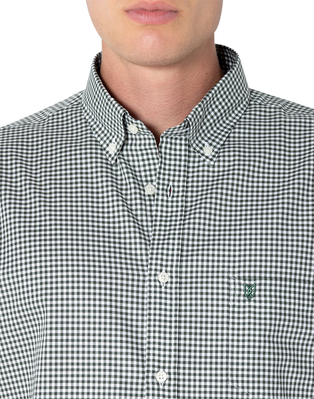 THE BOSTONIANS РИЗА CHESTER TWILL REGULAR FIT MiniCheck TWILL Button-down Regular FIT