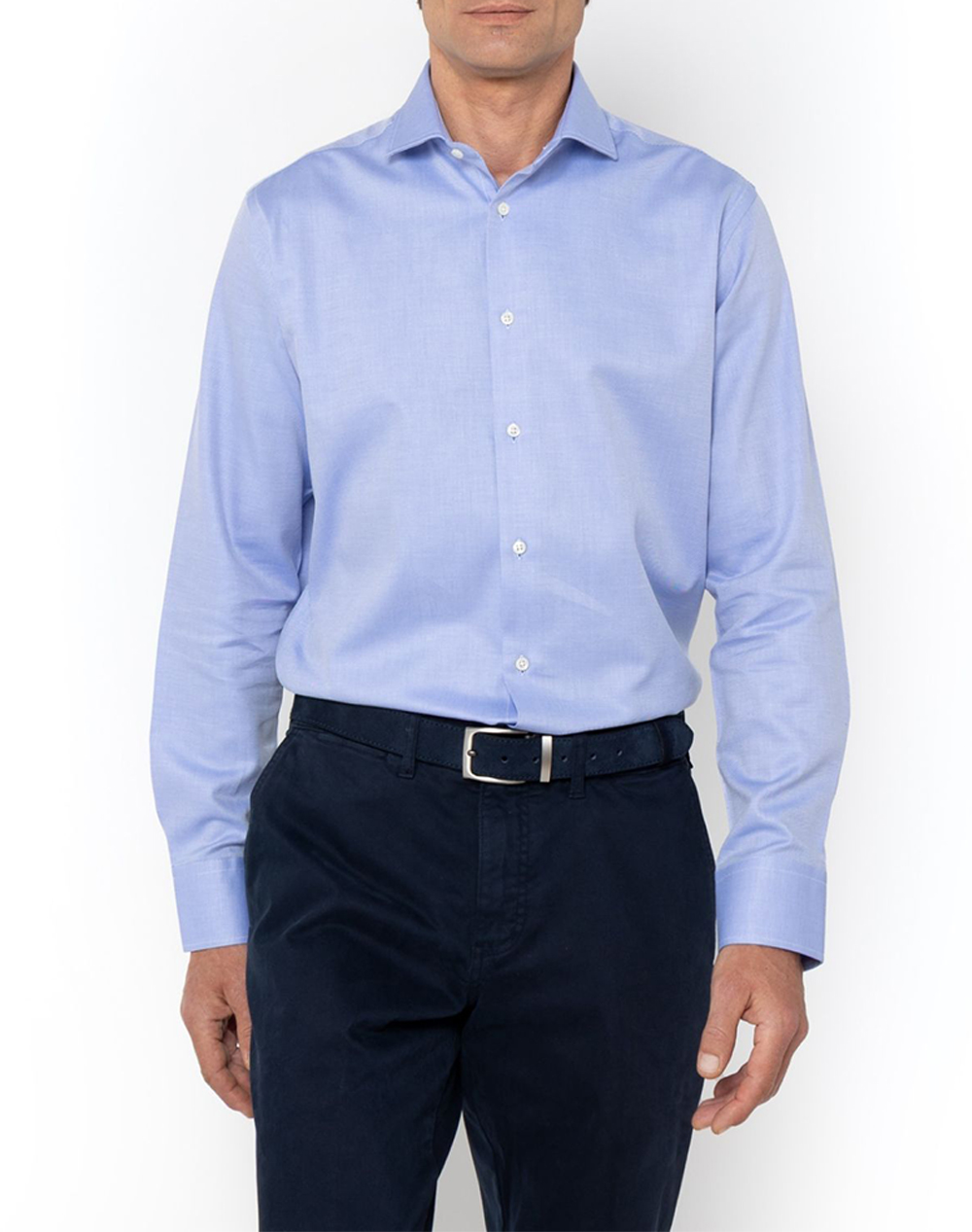 THE BOSTONIANS РИЗА TWILL CUSTOM FIT Plain TWILL Semi-rex Custom FIT